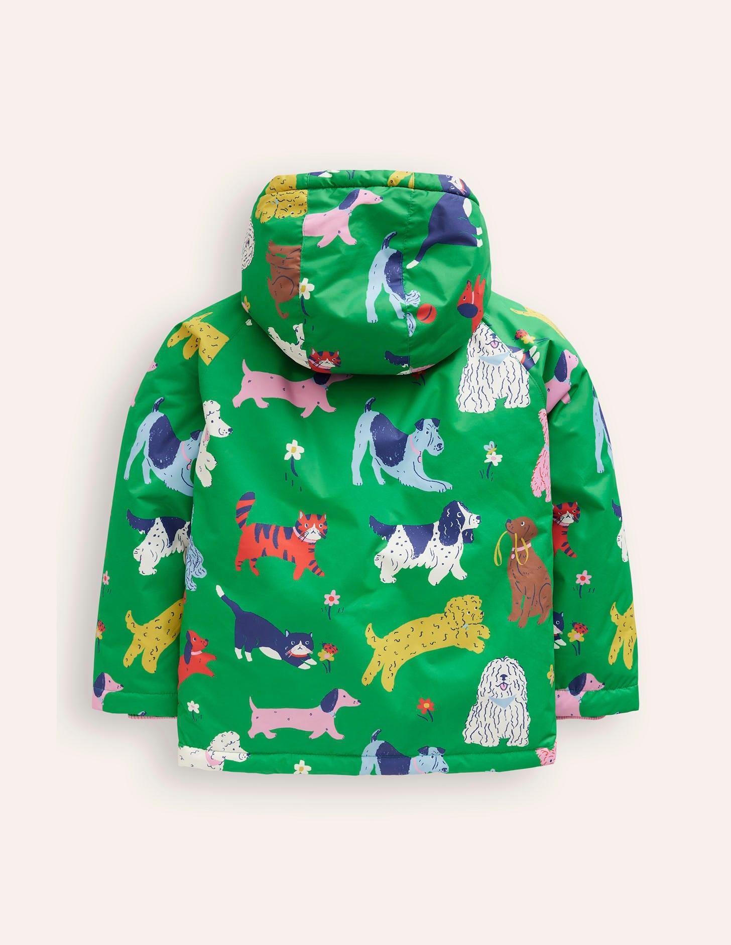 Sherpa Lined Anorak-Green Park Play Pets - Image 2