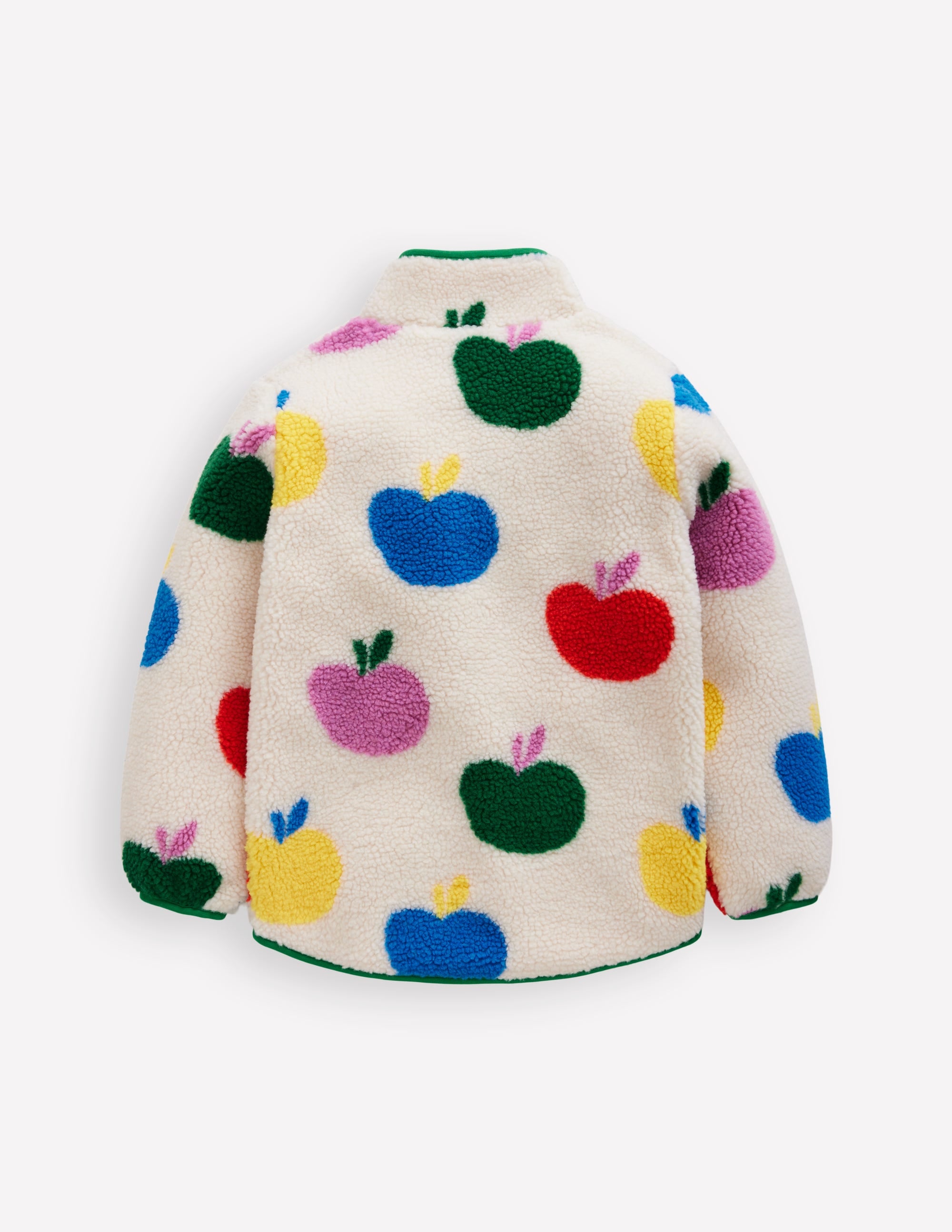 Eden Borg Zip-Through Jacket-Multi Large Apples - Image 2