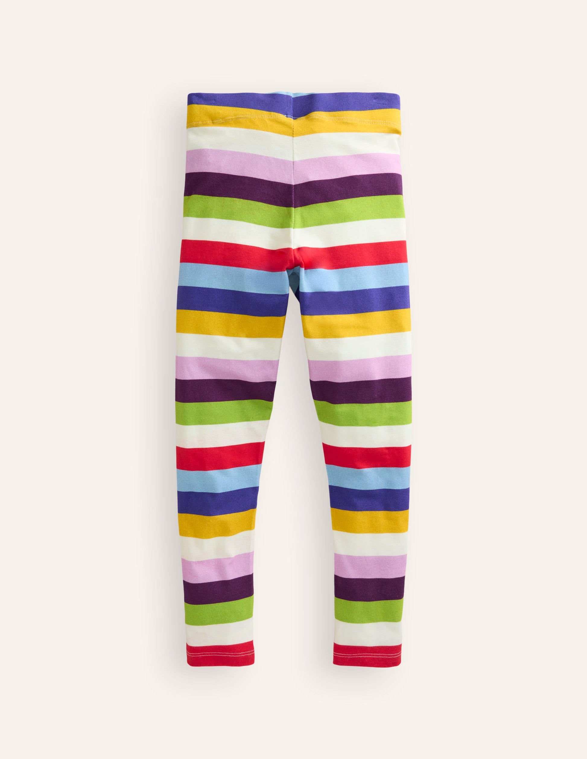 Everyday Fun Leggings-Rainbow Multi Stripe-2