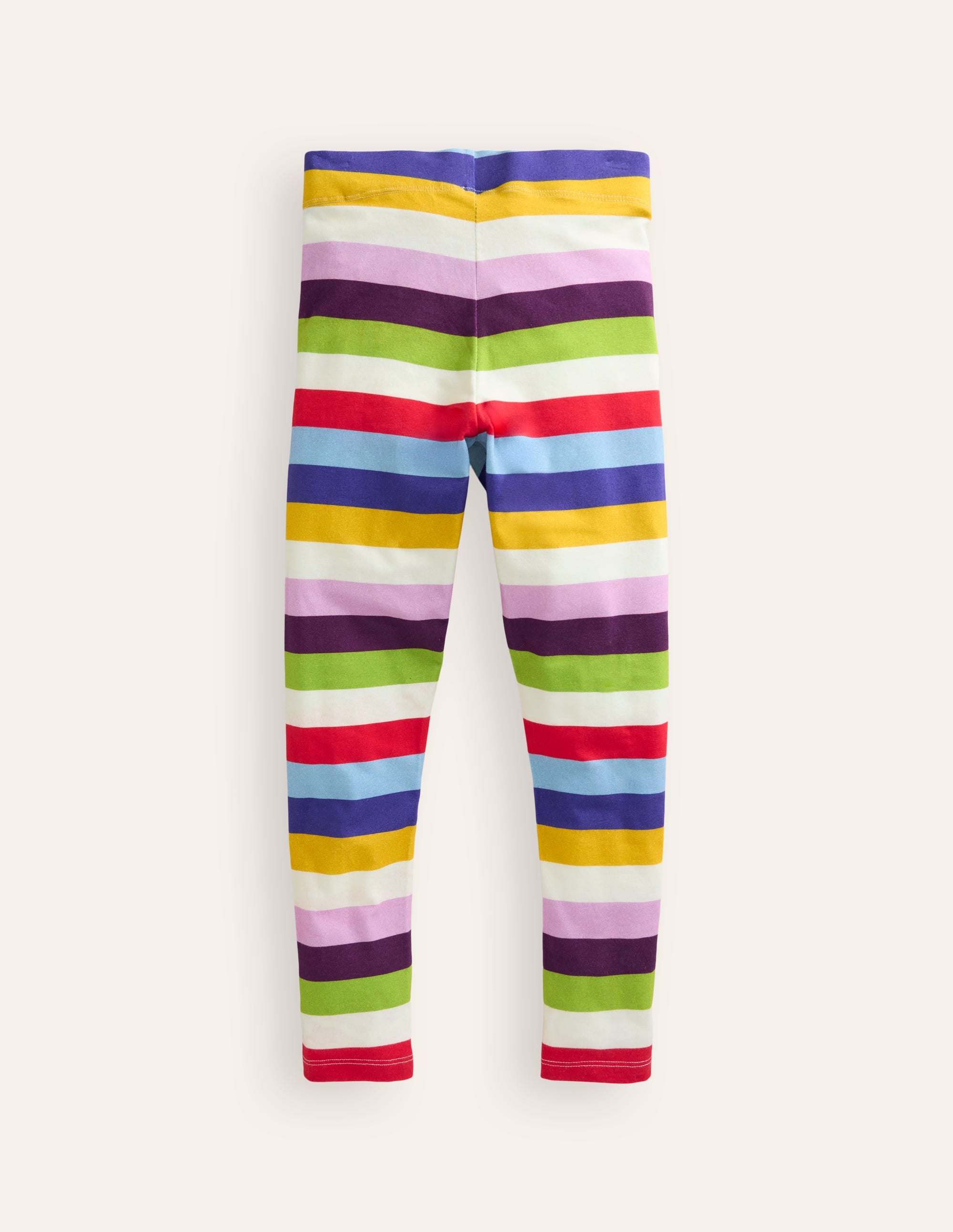 Everyday Fun Leggings-Rainbow Multi Stripe - Image 2
