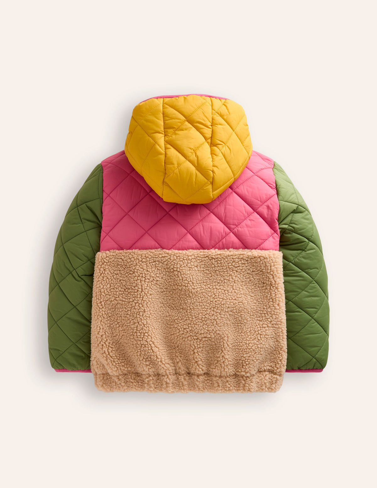 Annabelle Borg Mix Jacket-Multi Colourblock - Image 2