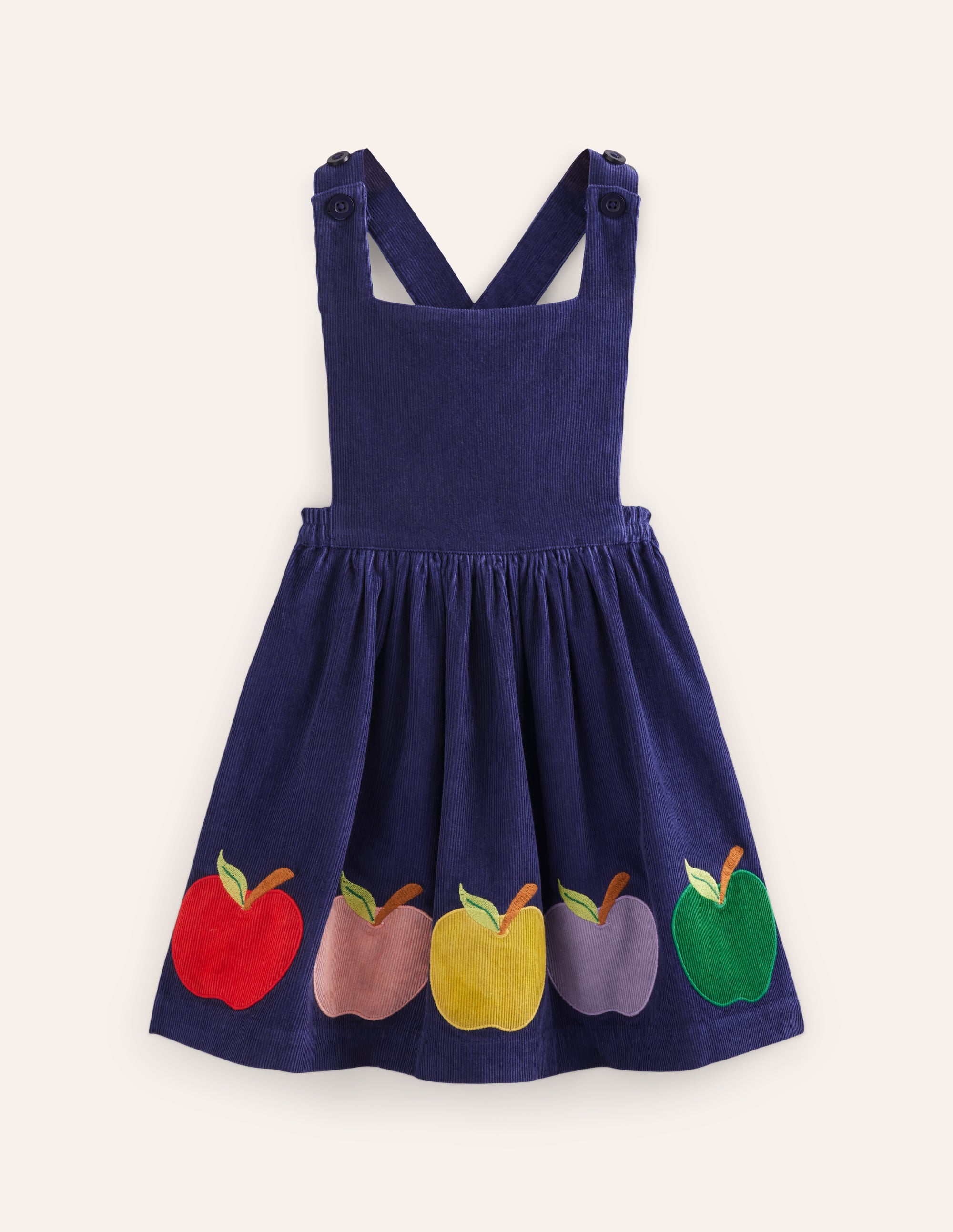 Lucilla Pinafore Dress-Starboard Blue - Image 1