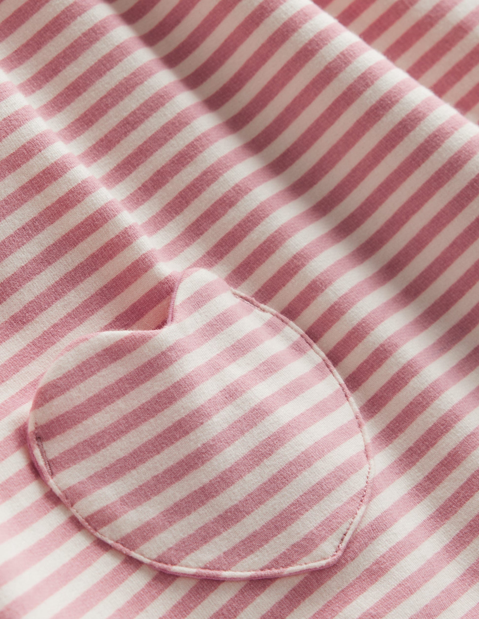 Collared Tunic-Vintage Pink/ Oatmeal Stripe-3