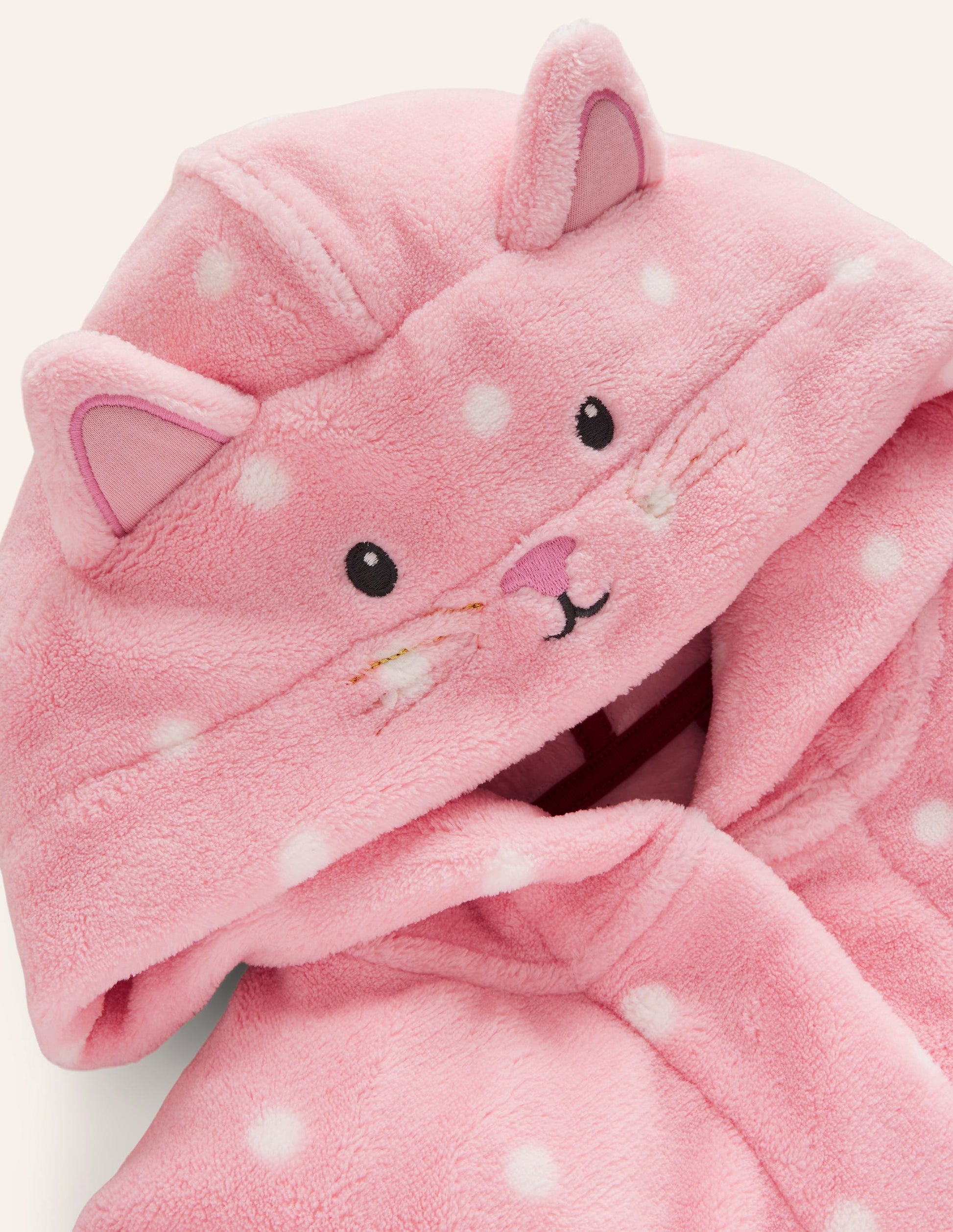 Dressing Gown-Boto Pink Cat-3