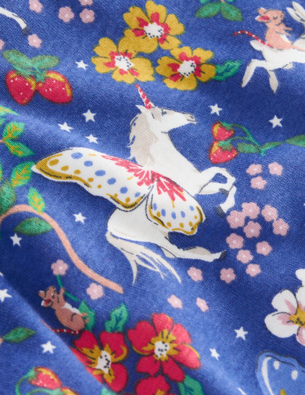 Snug Glow-In-The-Dark Pyjamas-Bluejay Unicorn - Image 3