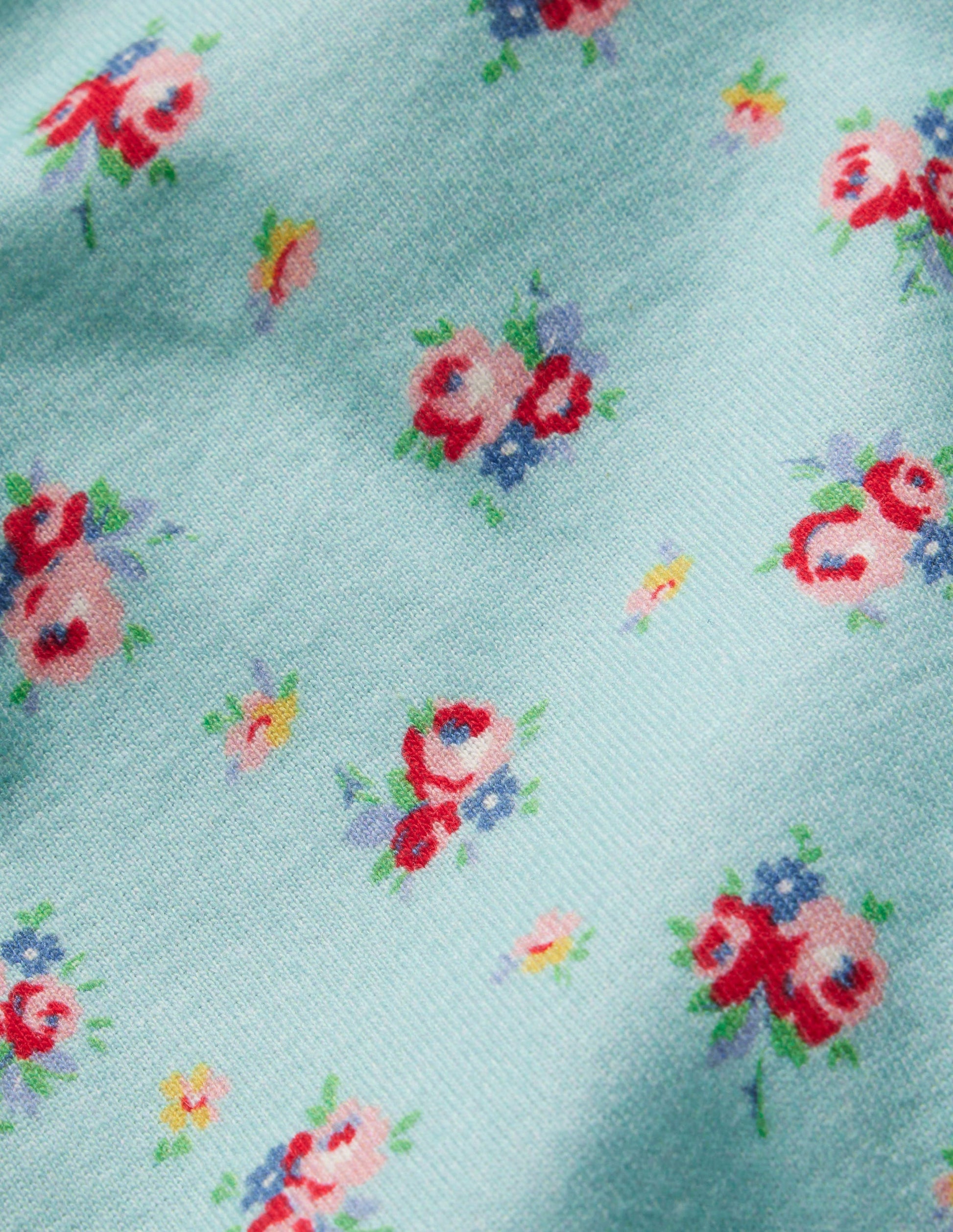 Twin Pack Snug Pyjamas-Spearmint Bouquet-3