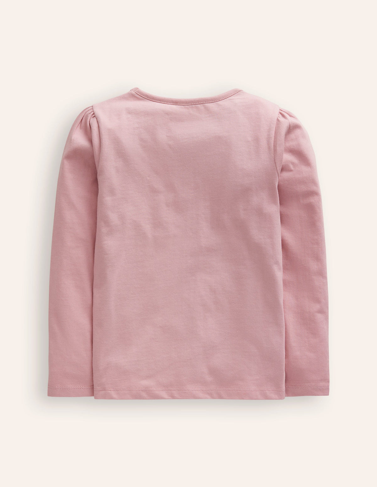 Superstitch Puff Sleeve Top-Vintage Pink Dogs-2