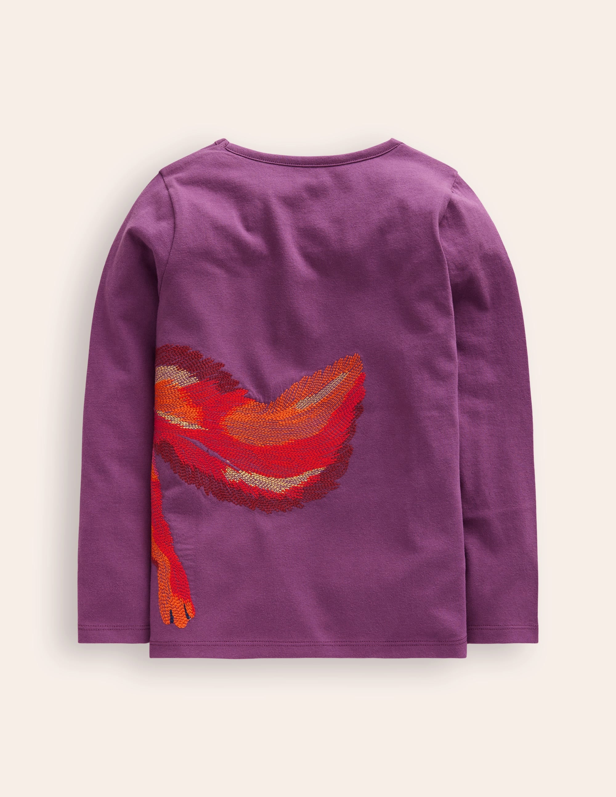 Front & Back T-shirt-Bramble Purple Squirrel - Image 2