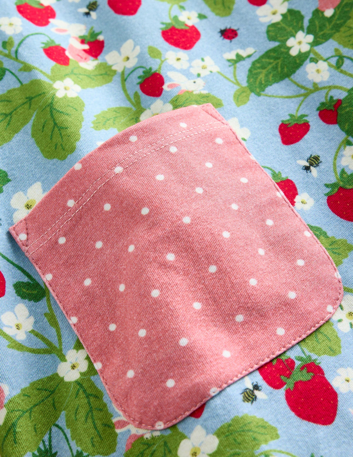 Print Tunic and Leggings Set-Strawberry Field - Image 3