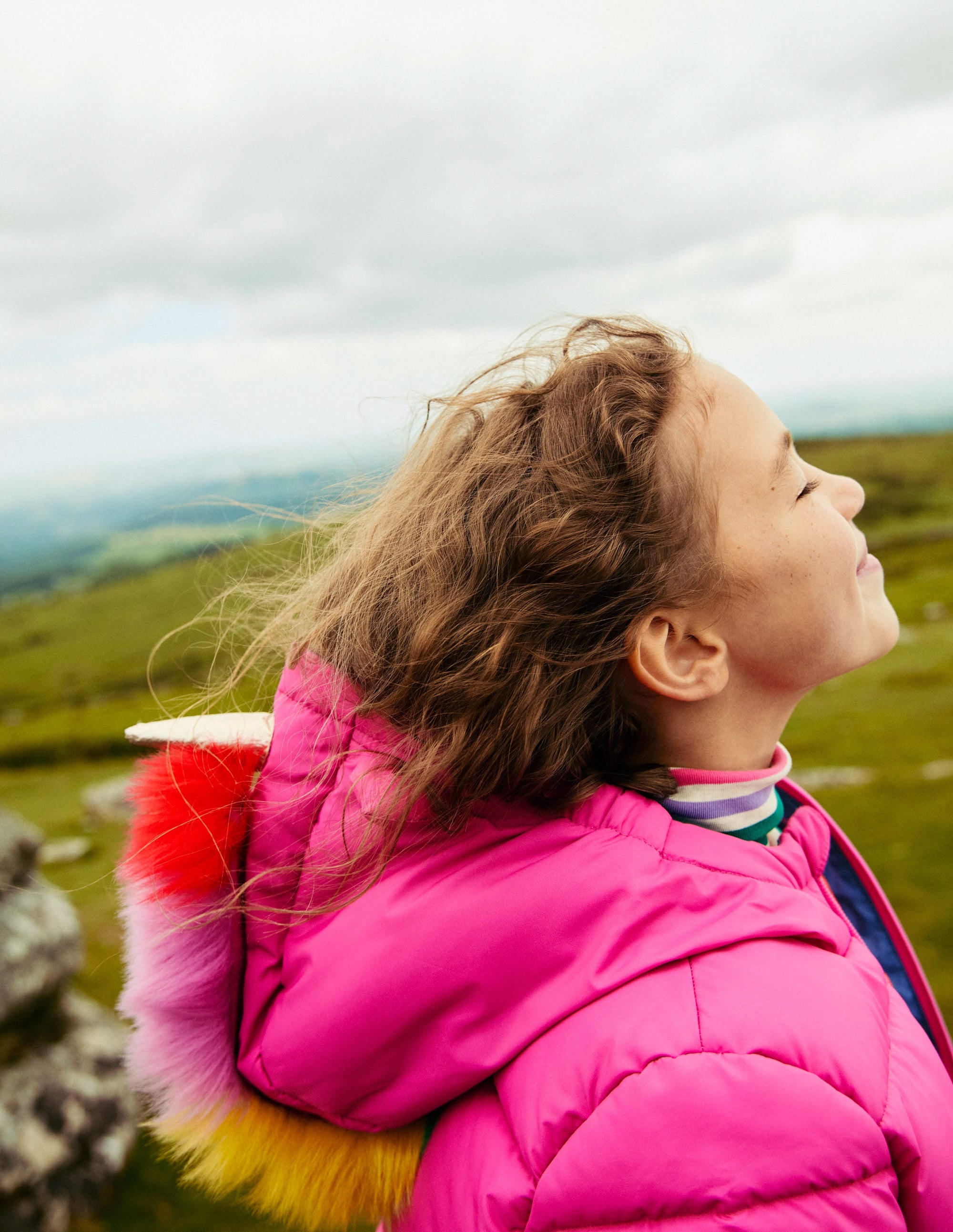 Fun Padded Coat-Pink Unicorn - Image 5