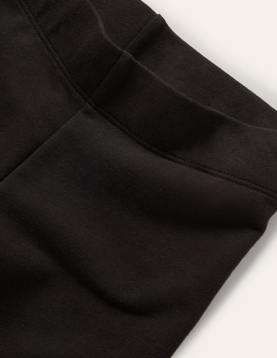 Plain Cosy Leggings-Black-3