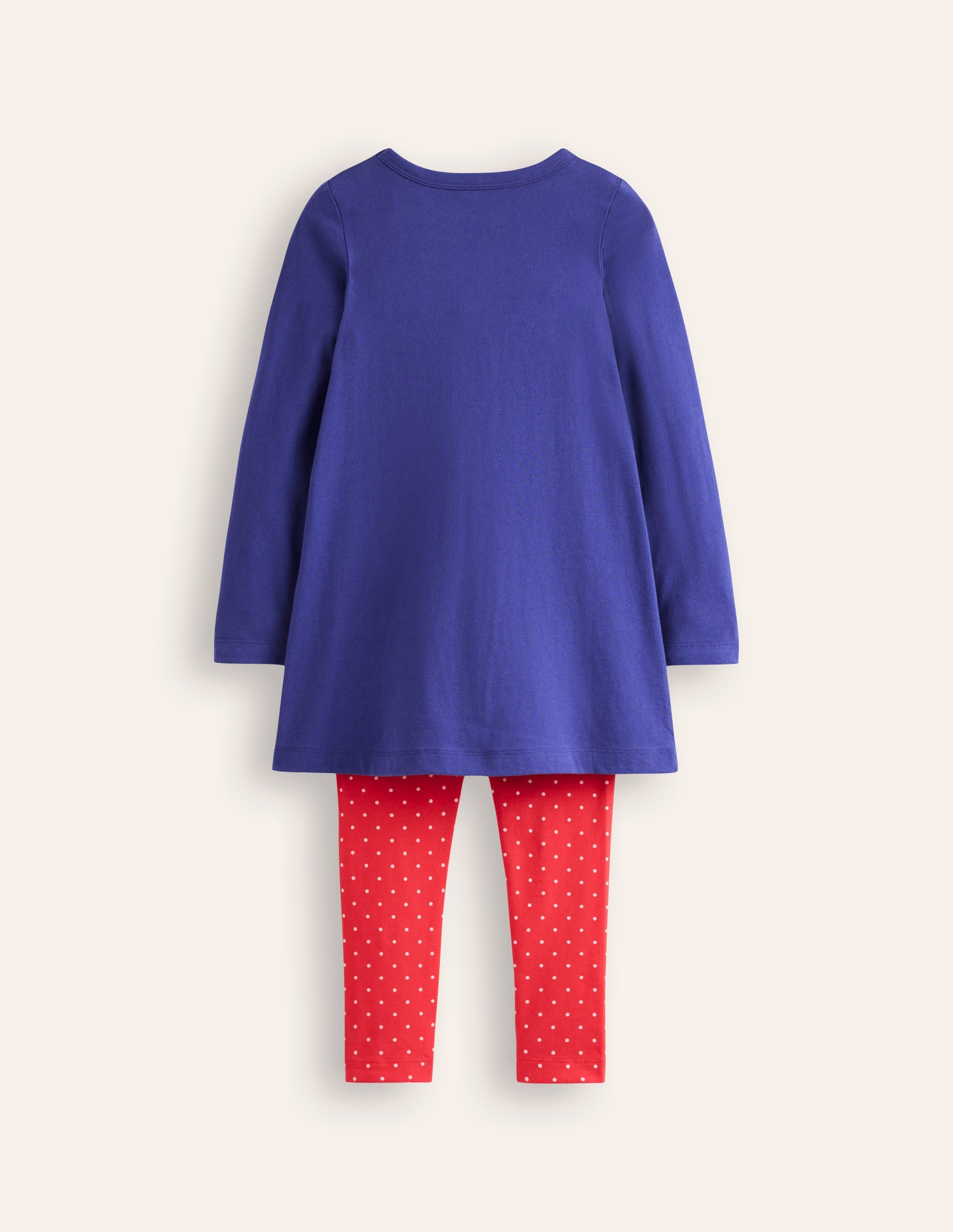 Appliqué Tunic and Legging Set-Starboard Blue Fairies - Image 3