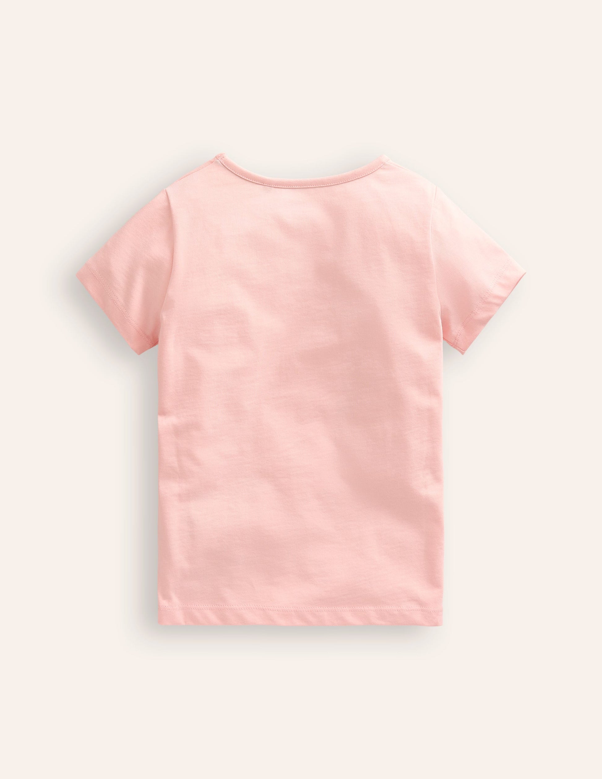 Printed Graphic T-Shirt-Provence Dusty Pink Fruit-2