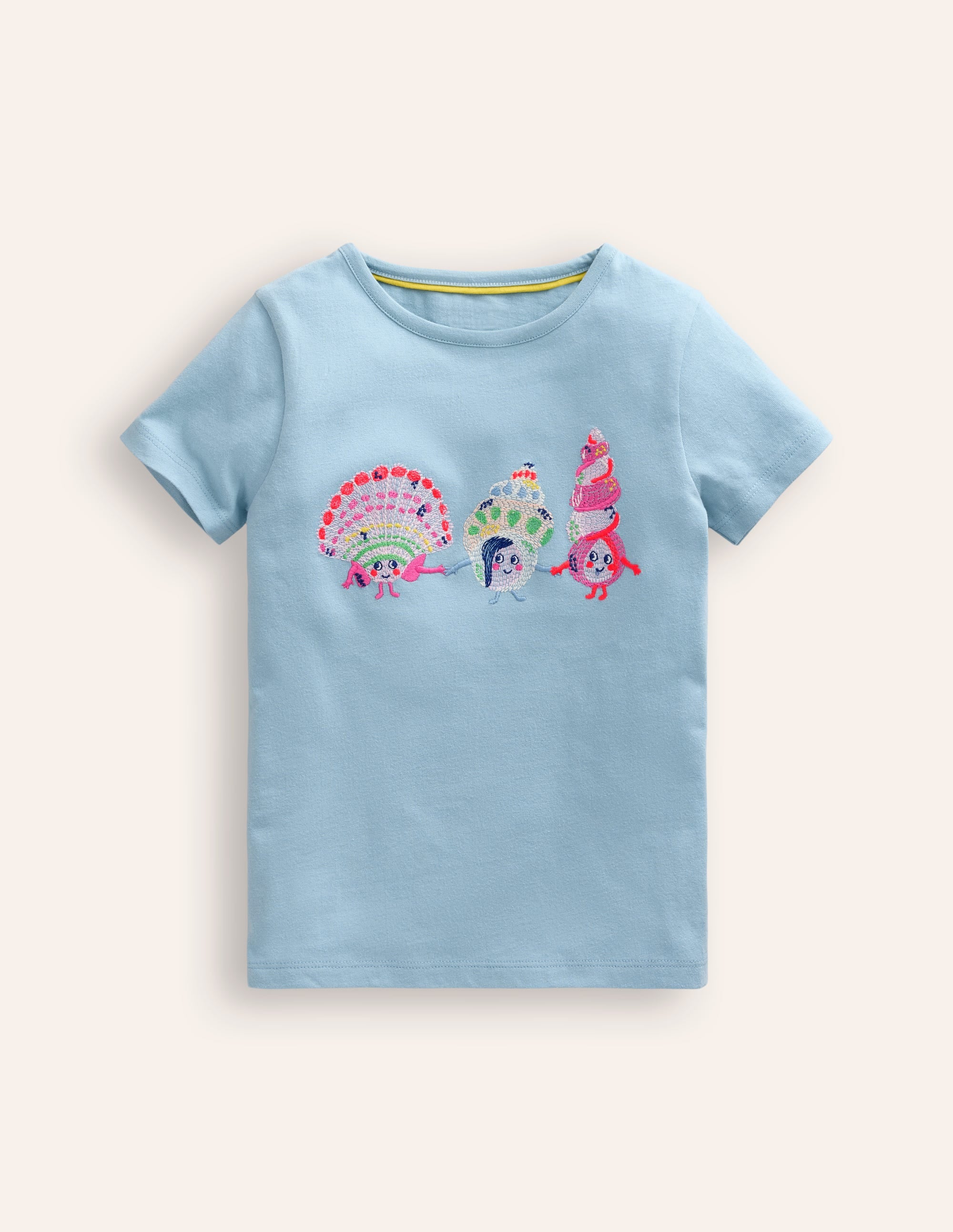 Superstitch Logo T-Shirt-Vintage Blue - Image 1