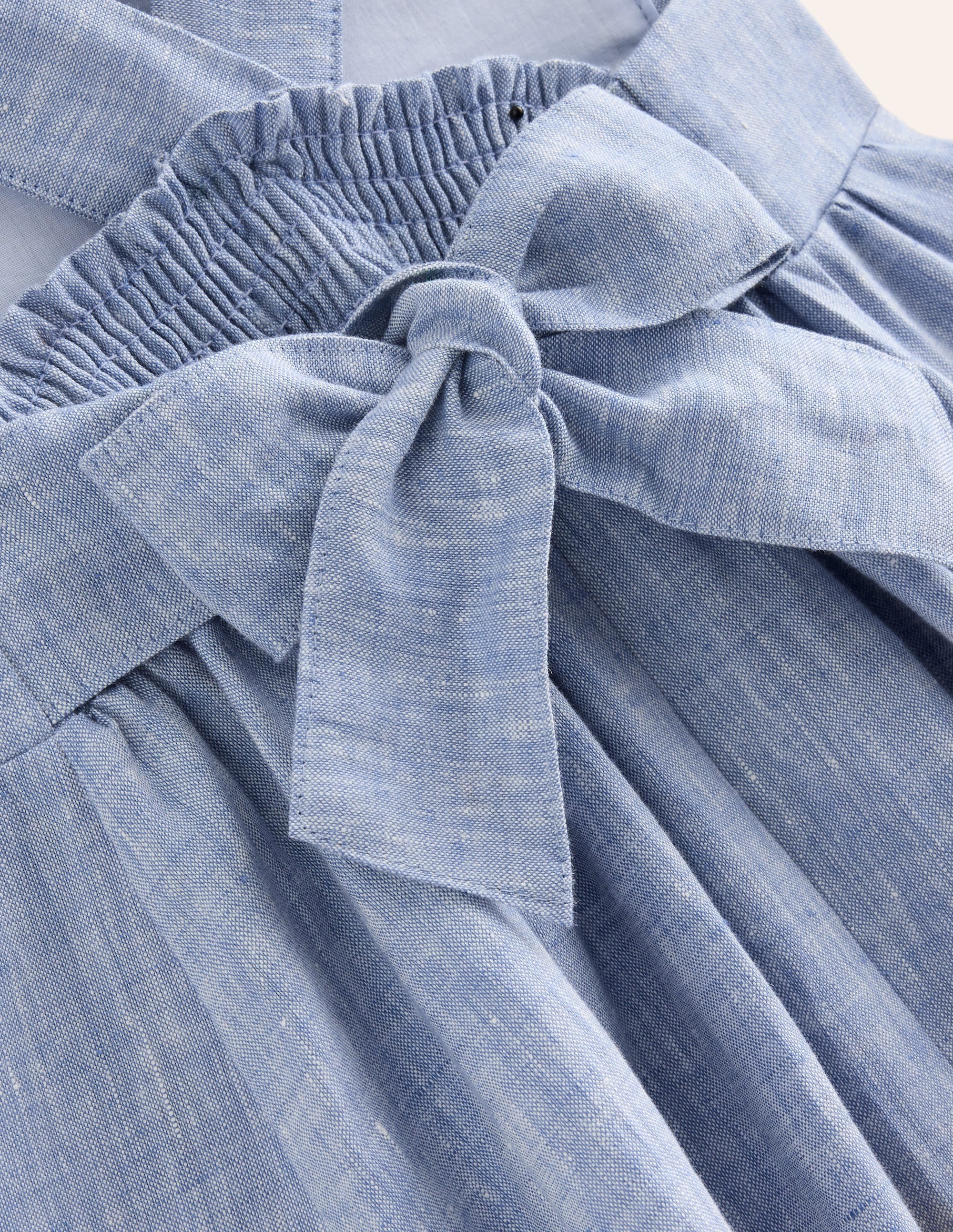 Bow Back Dress-End on End Stripe - Image 6