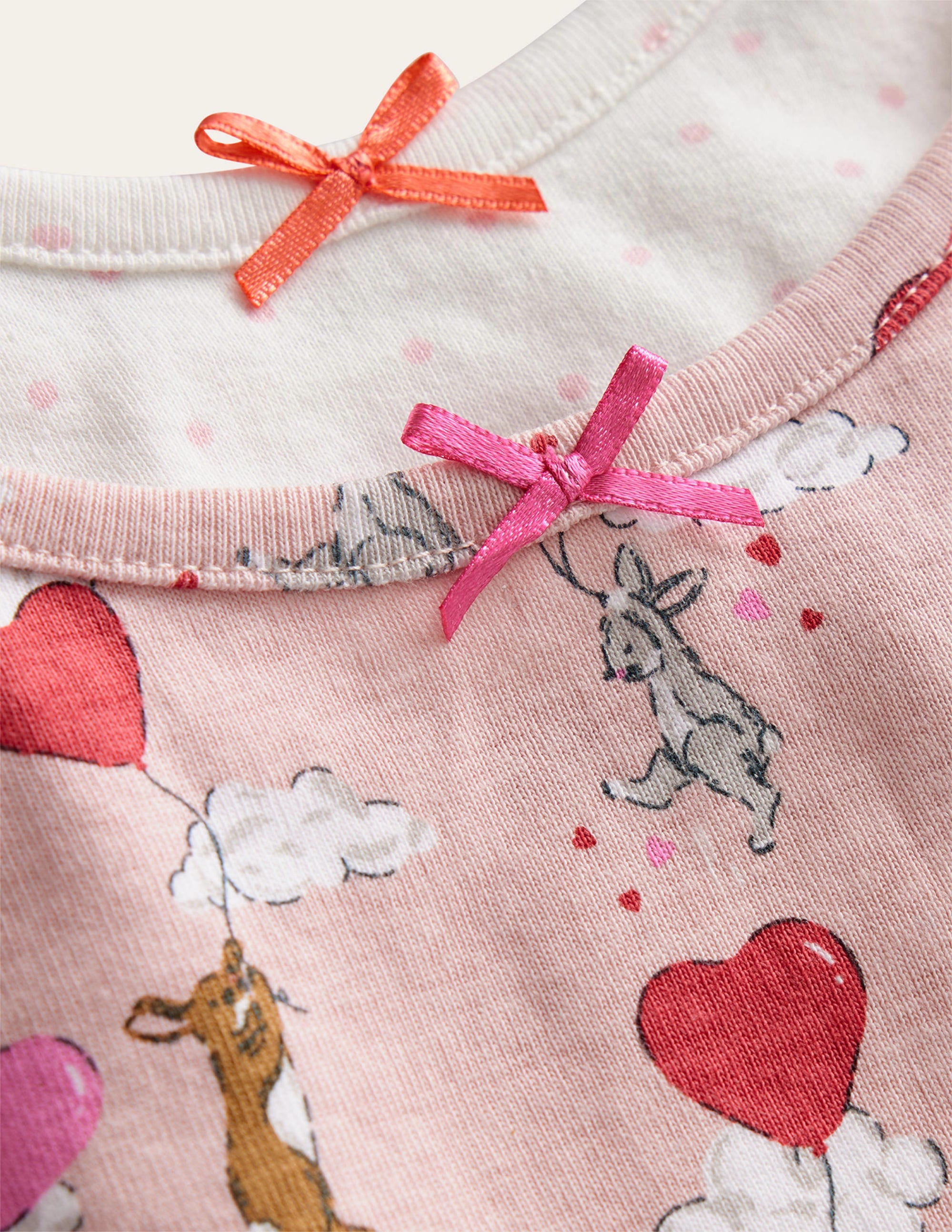 Vests 2 Pack-Pink Bunny Hearts - Image 3