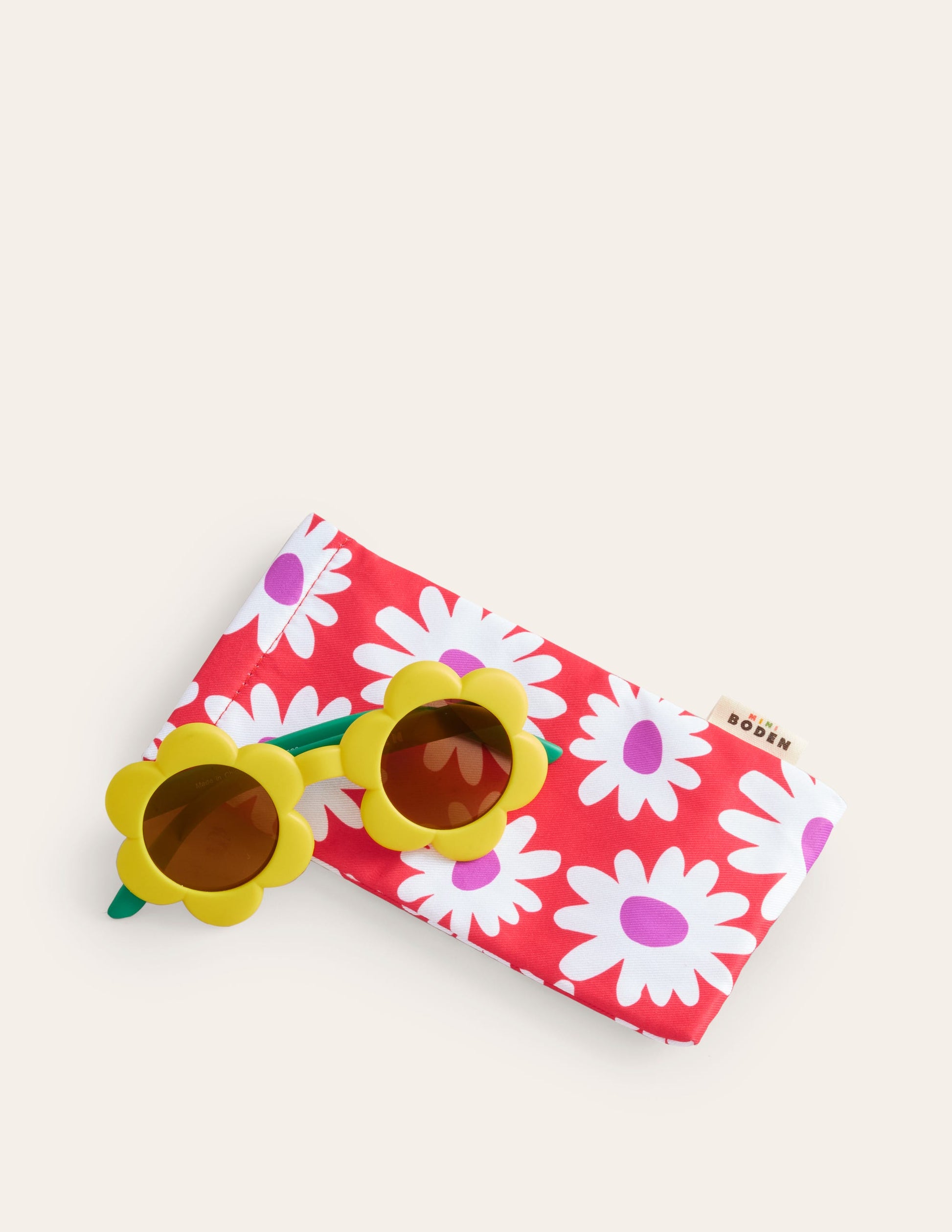 Fun Sunglasses-Yellow Daisy-3