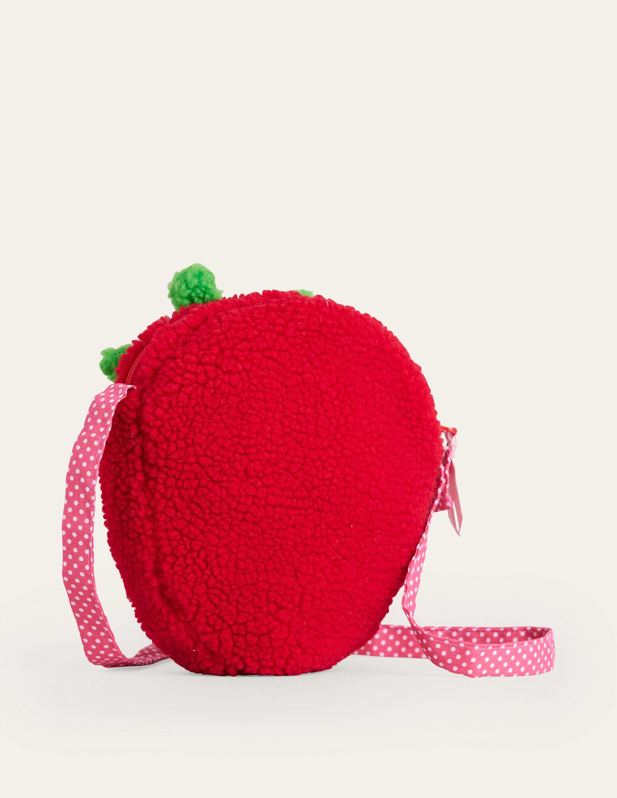 Novelty Crossbody Bag-Poppy Red Strawberry - Image 2