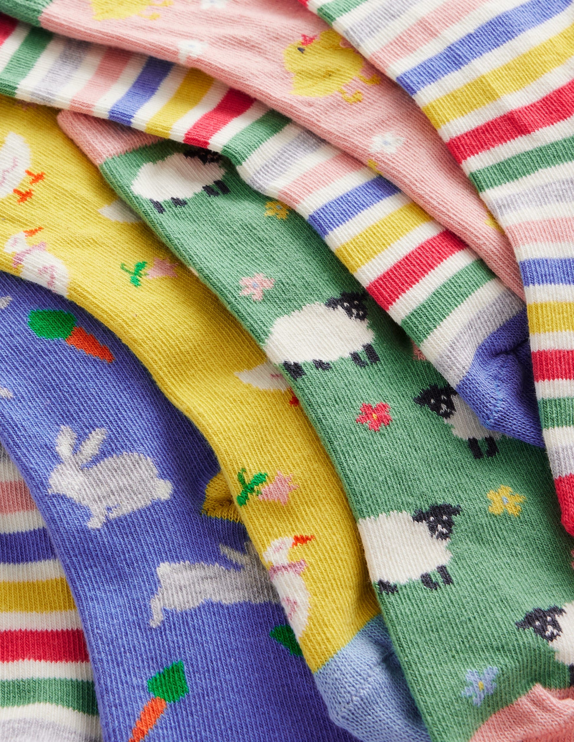 Socks 7 Pack-Spring Print-2