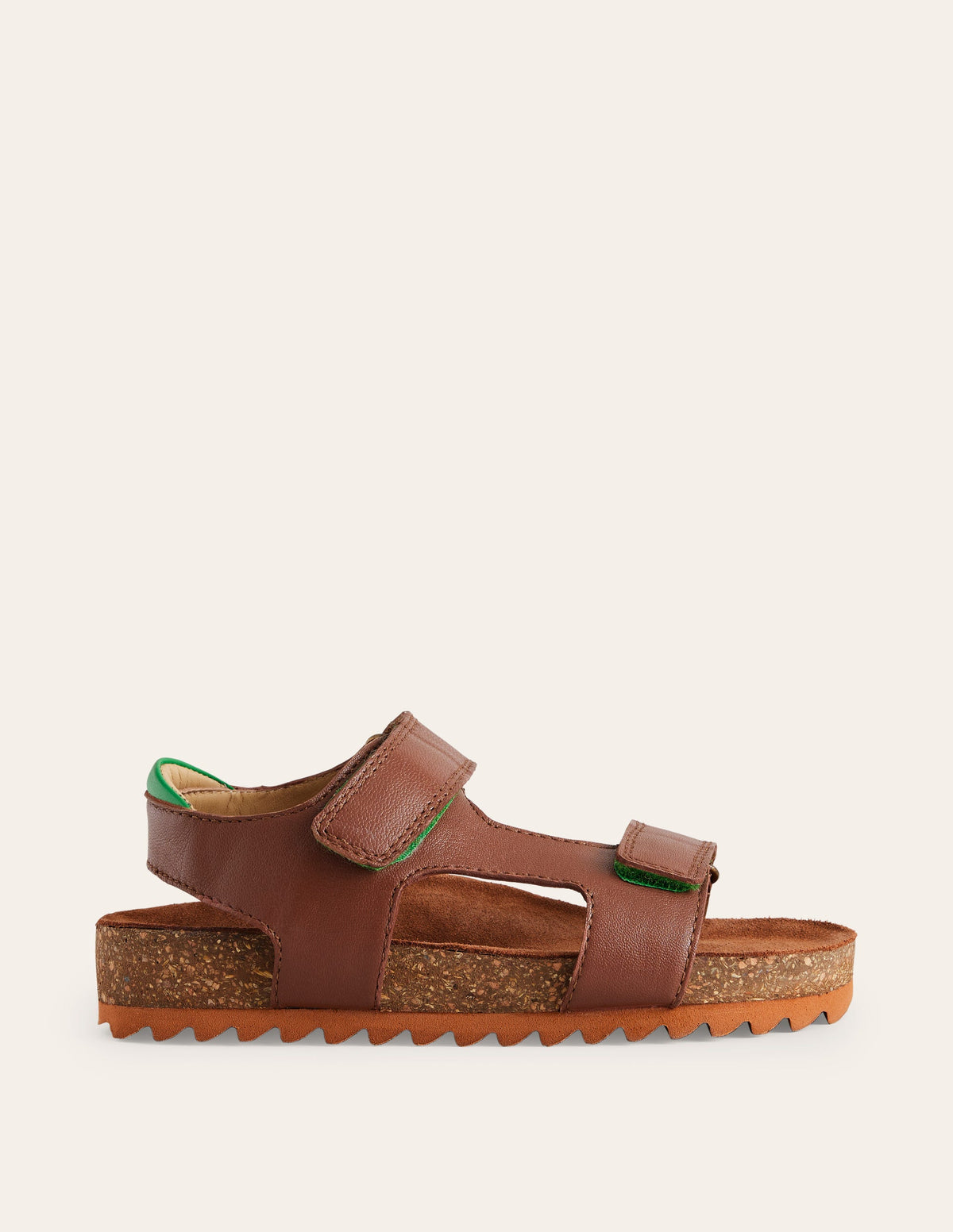 Leather Sandal-Brown - Image 1