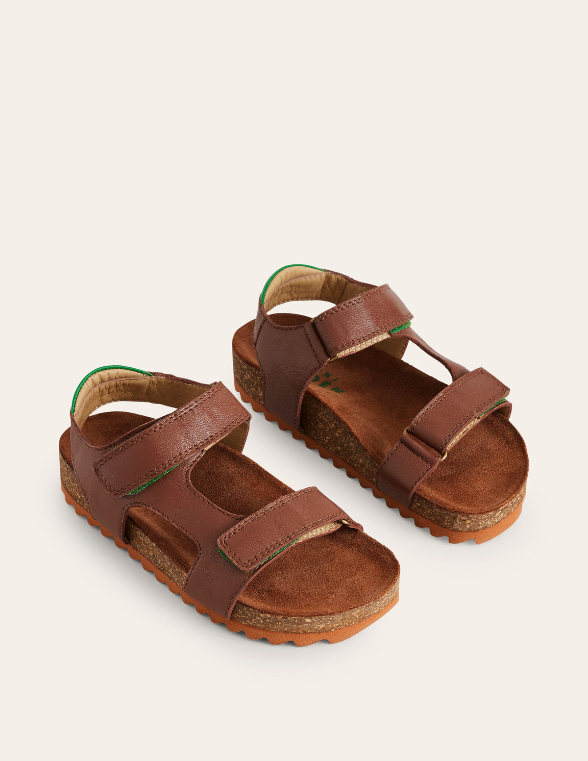 Leather Sandal-Brown - Image 2