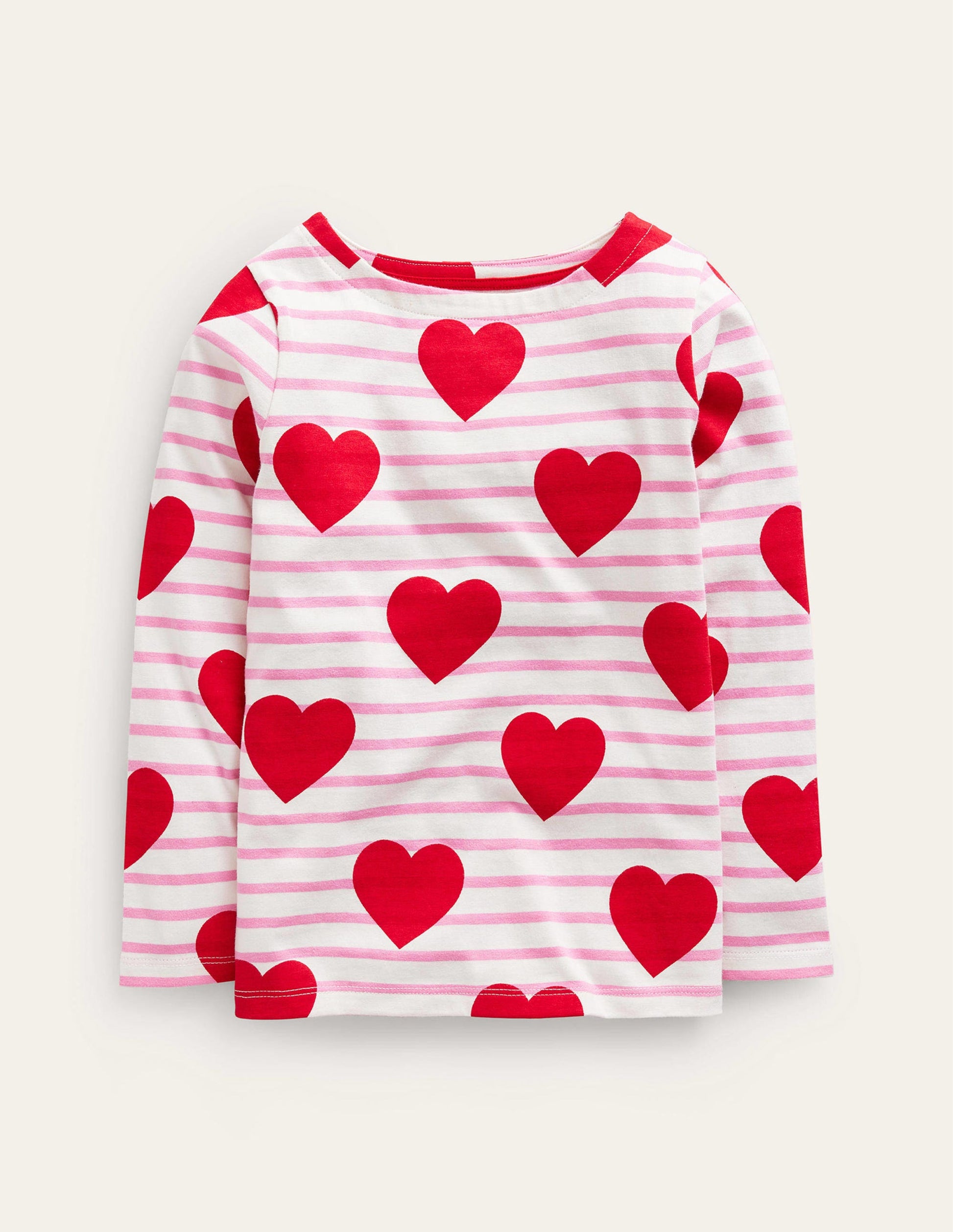Fun Breton-Poppy Red Heart-1