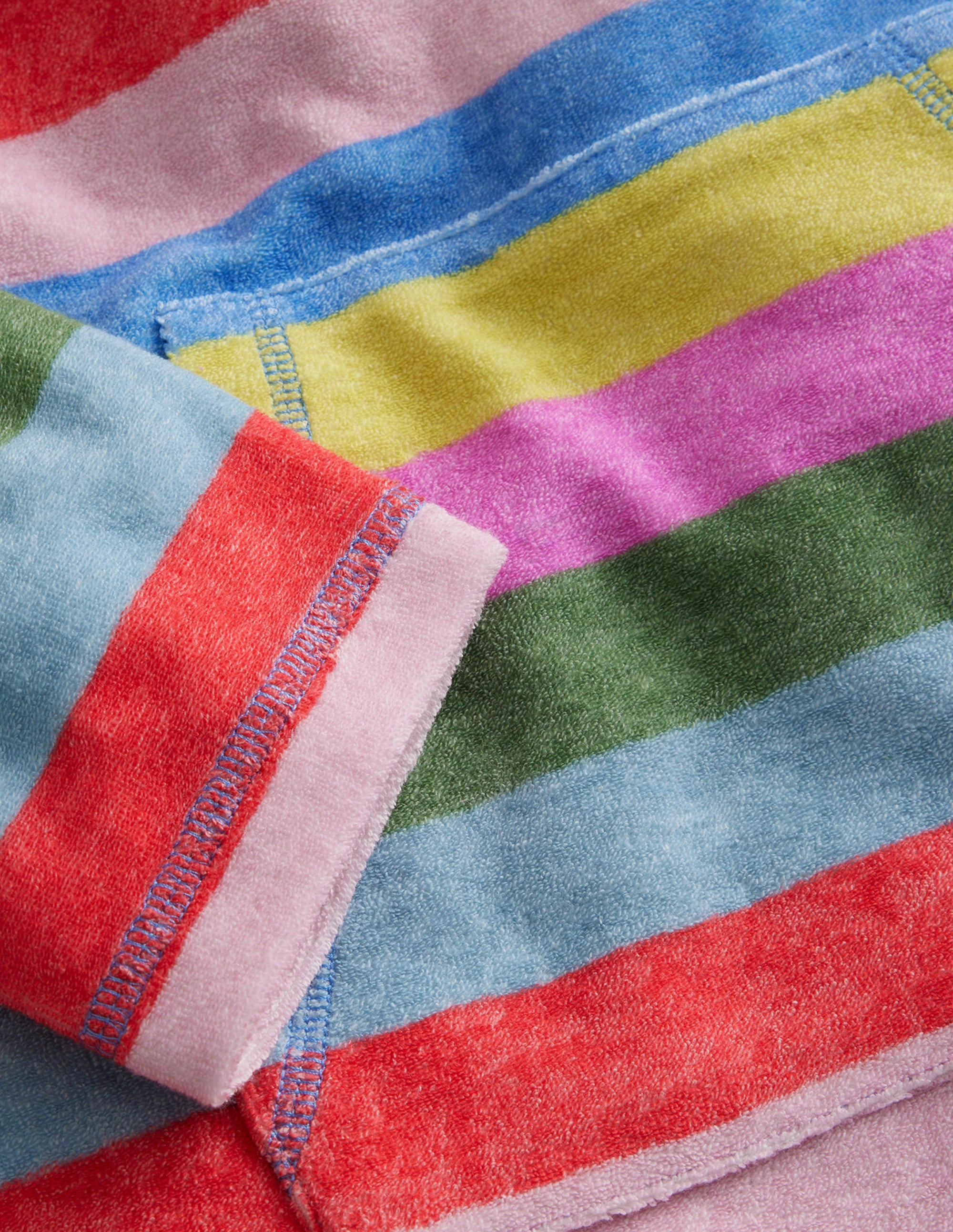 Towelling Throw-On-Multi Stripe - Image 3