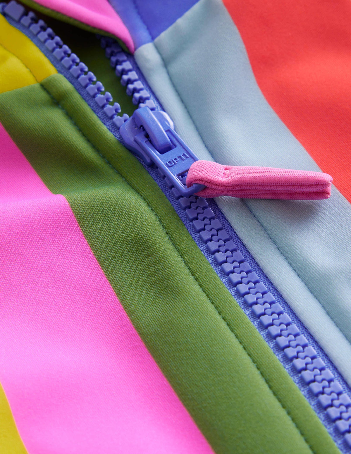 Long-sleeved Swimsuit-Multi Stripe-3