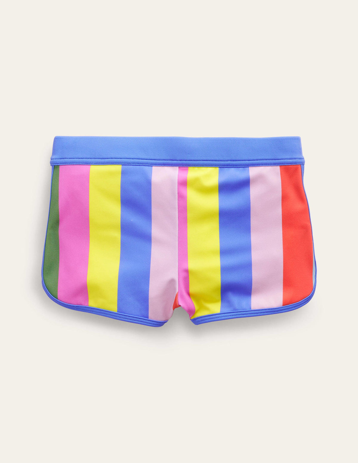 Patterned Swim Shorts-Soft Multi Stripe-2