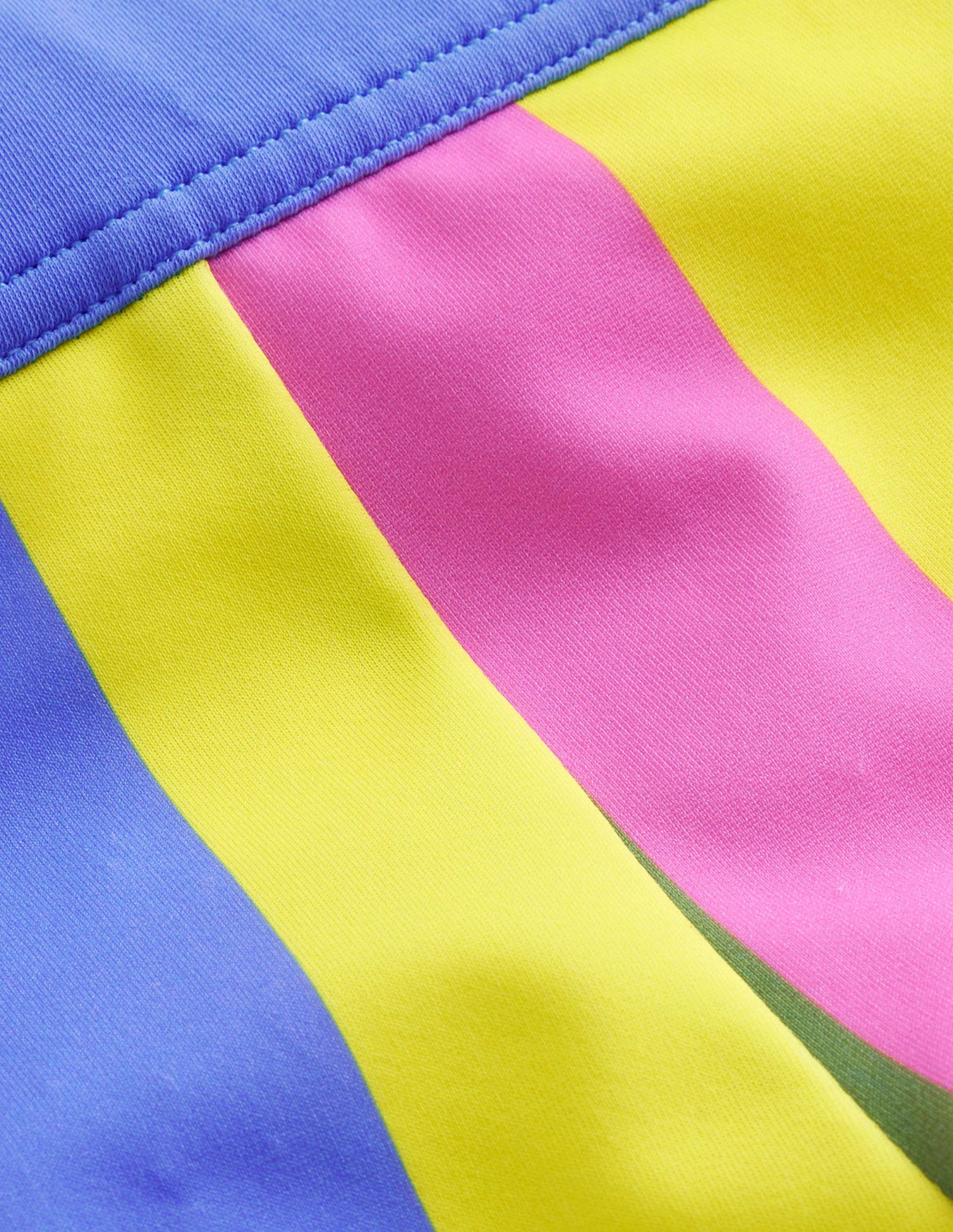 Patterned Swim Shorts-Soft Multi Stripe-3