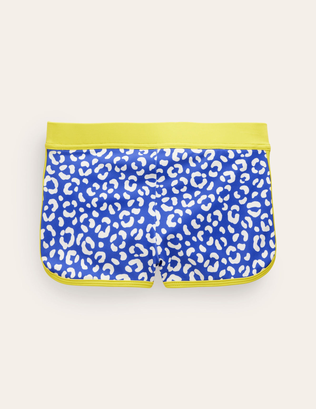 Patterned Swim Shorts-Blue Leopard - Image 2