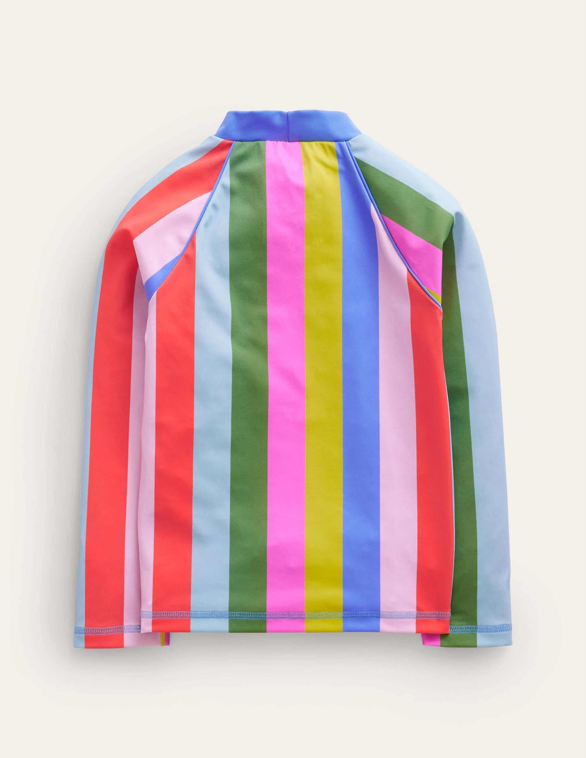 Patterned Rash Vest-Soft Multi Stripe - Image 2
