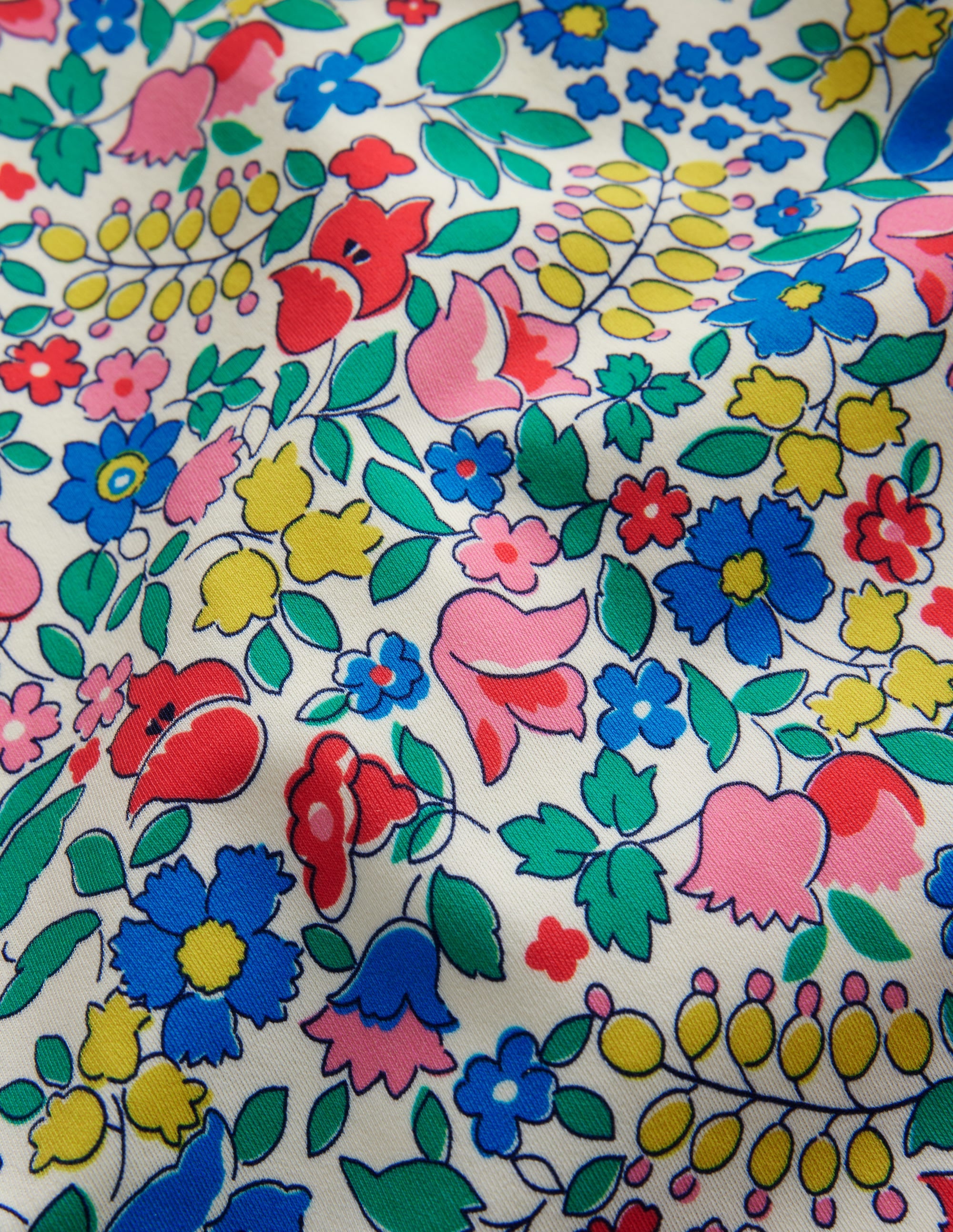 Patterned Rash Vest-Multi Flowerbed - Image 3