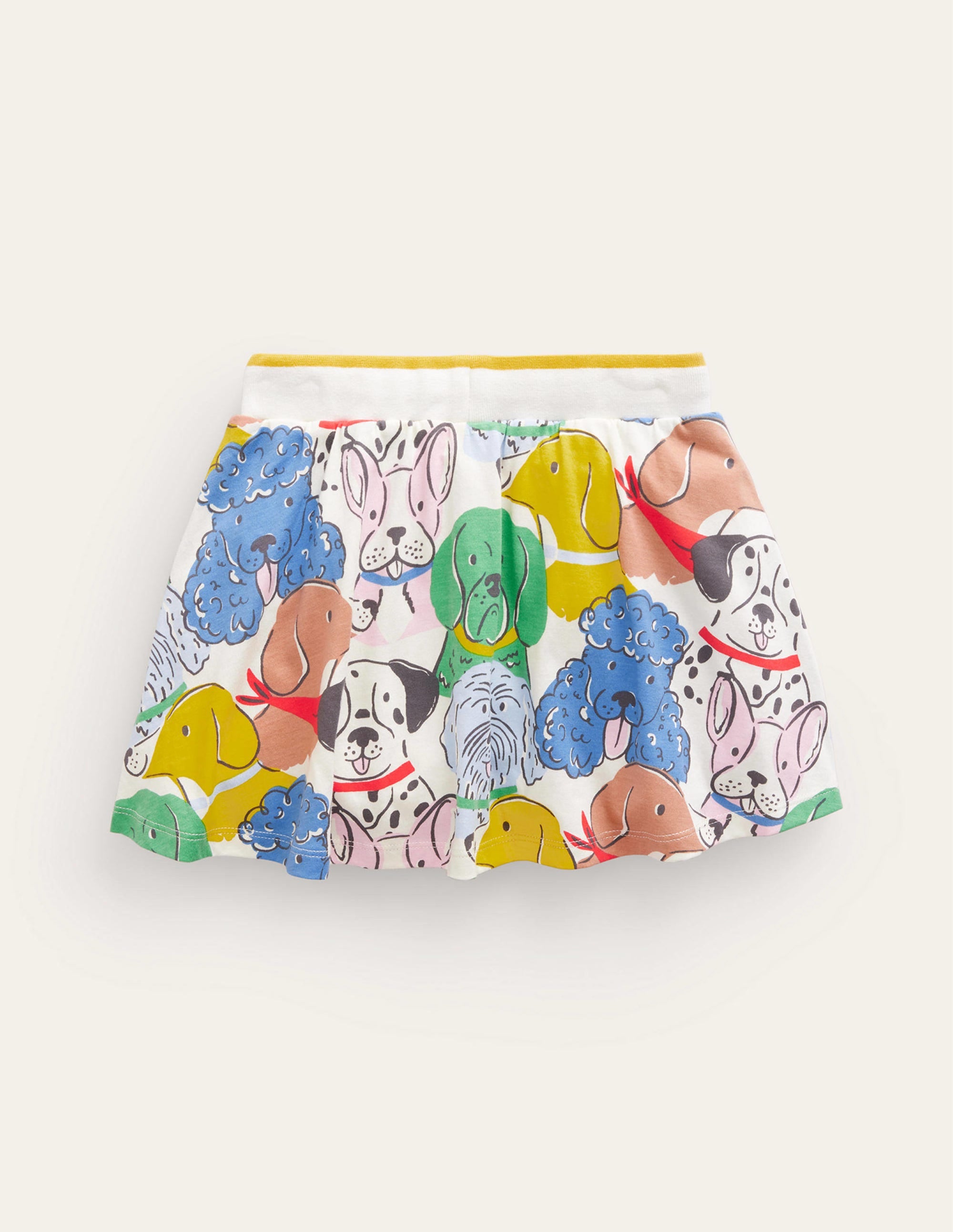 Printed Jersey Skort-Multi Desert Animals - Image 2
