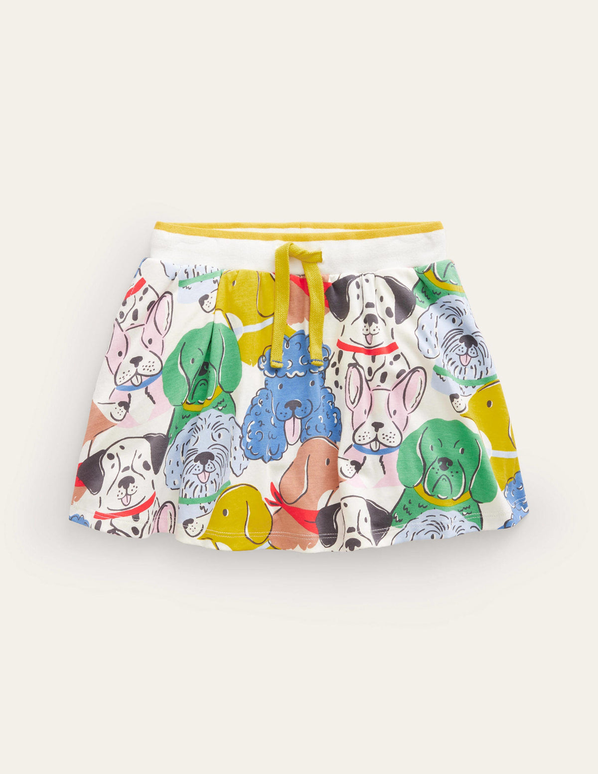 Printed Jersey Skort-Multi Desert Animals - Image 1