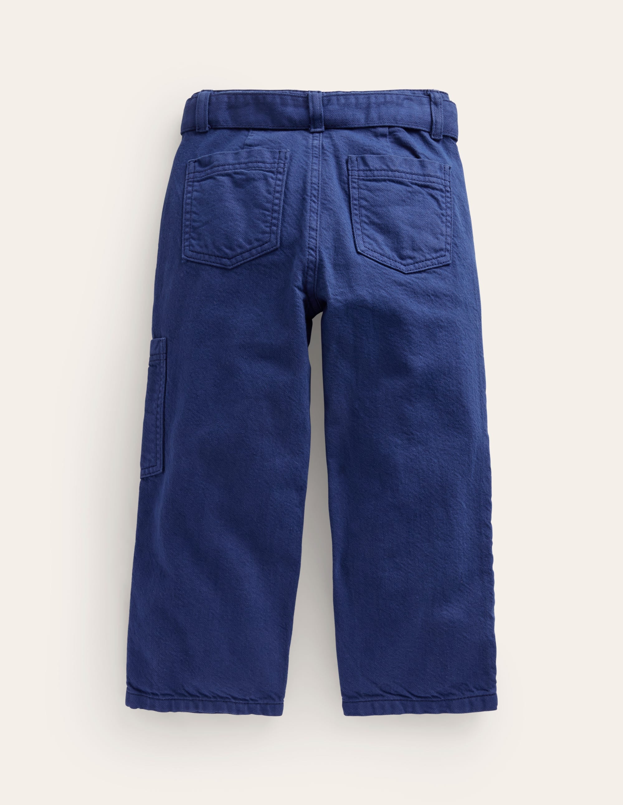 Tie-waist Cargo-College Navy - Image 2