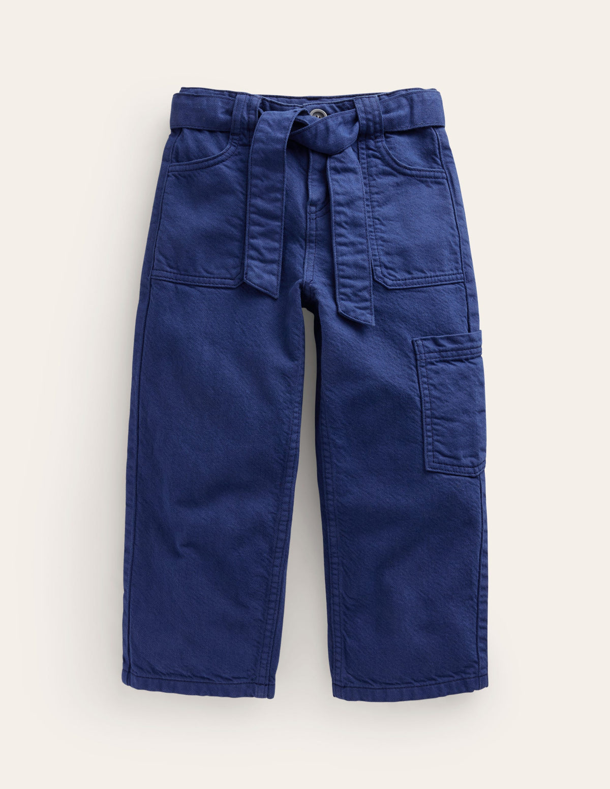 Tie-waist Cargo-College Navy-1