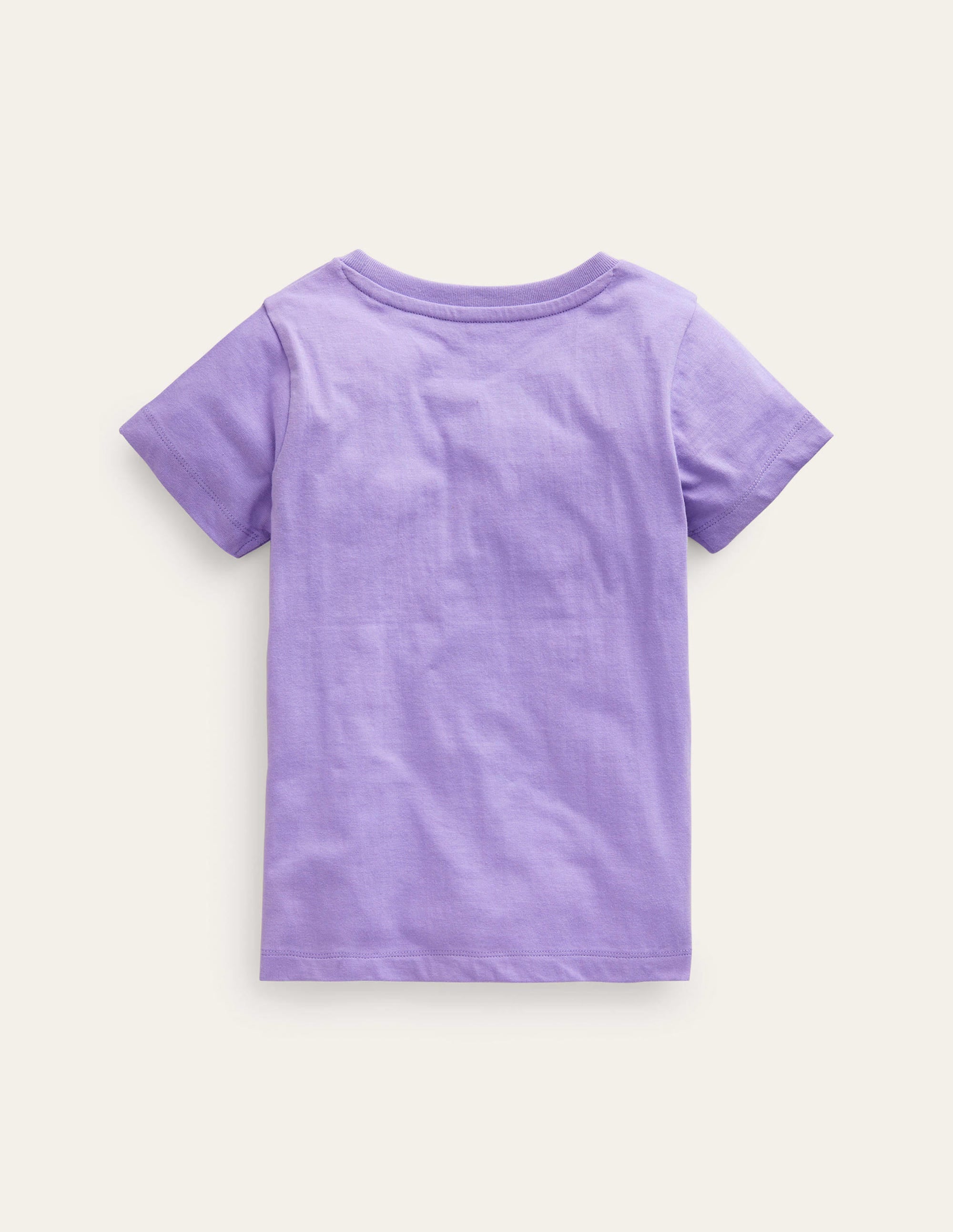 Peeping Pocket T-Shirt-Parma Violet Purple - Image 2