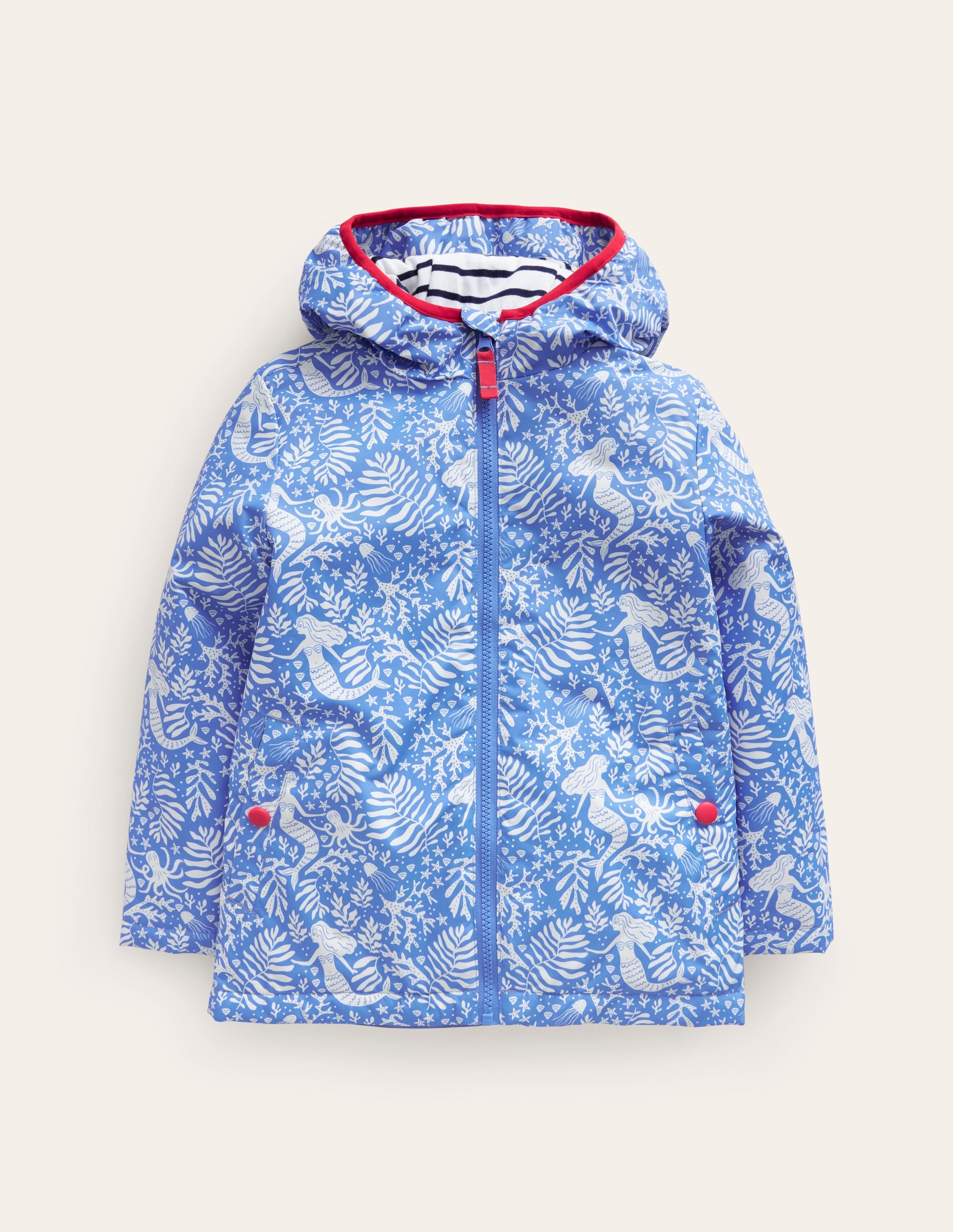 Jersey Lined Anorak-Wisteria Blue Mermaids - Image 1