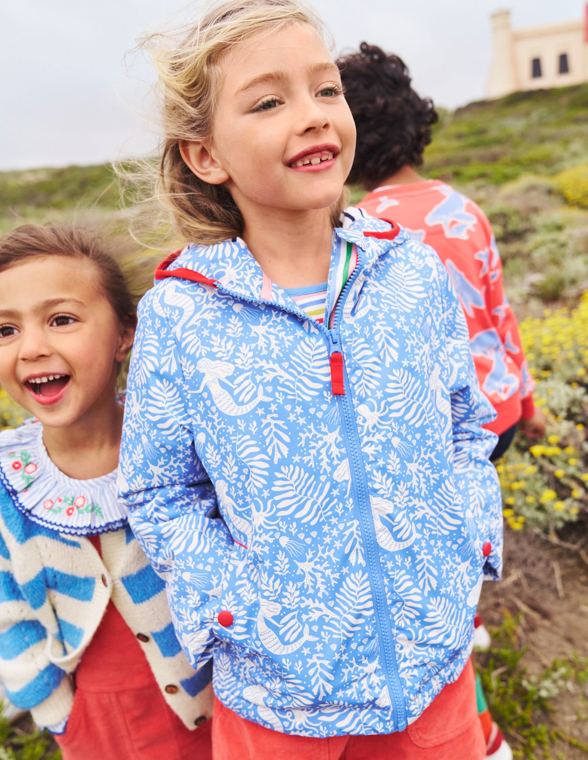 Jersey Lined Anorak-Wisteria Blue Mermaids - Image 5