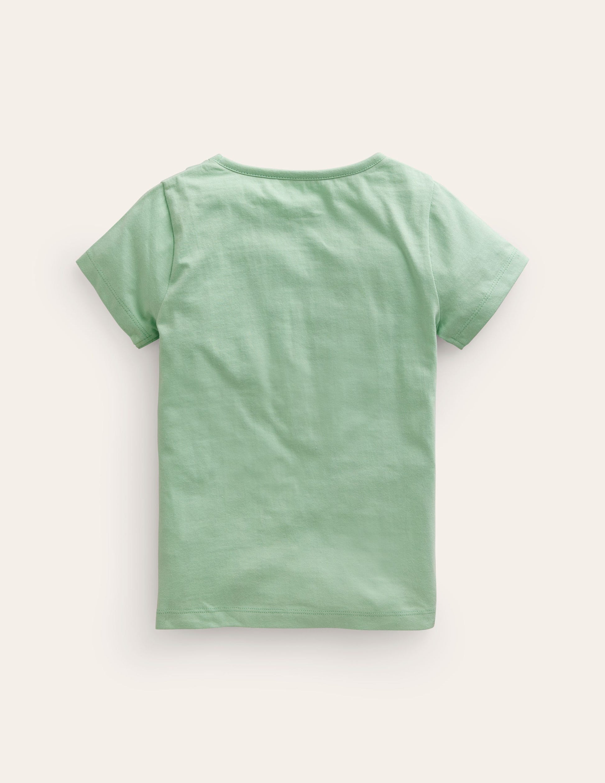 Superstitch Logo T-Shirt-Pistachio Green Animals-2