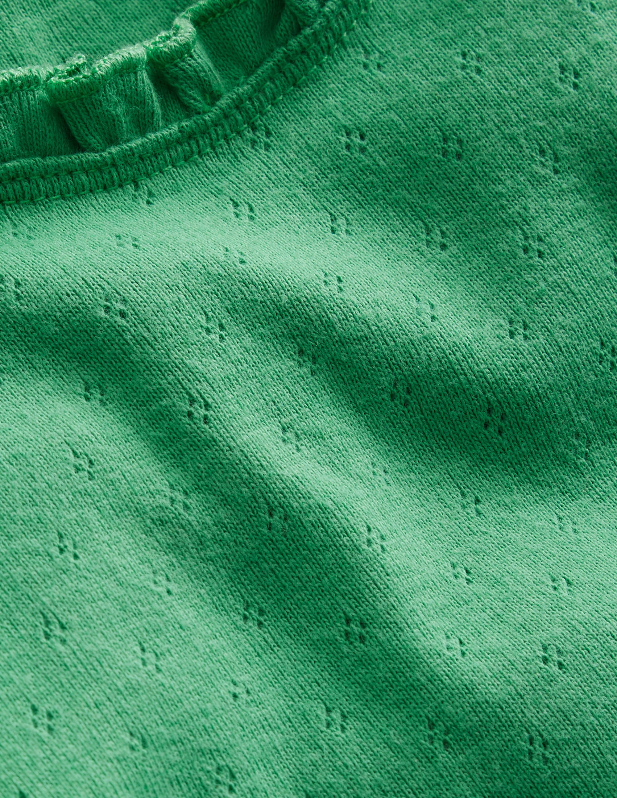 Pointelle Vest-Aloe Green - Image 3