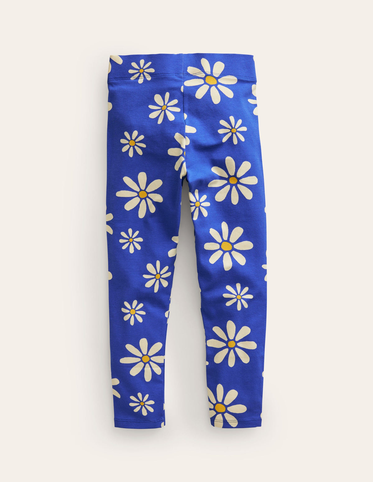 Fun Leggings-Sapphire Blue Daisies-2