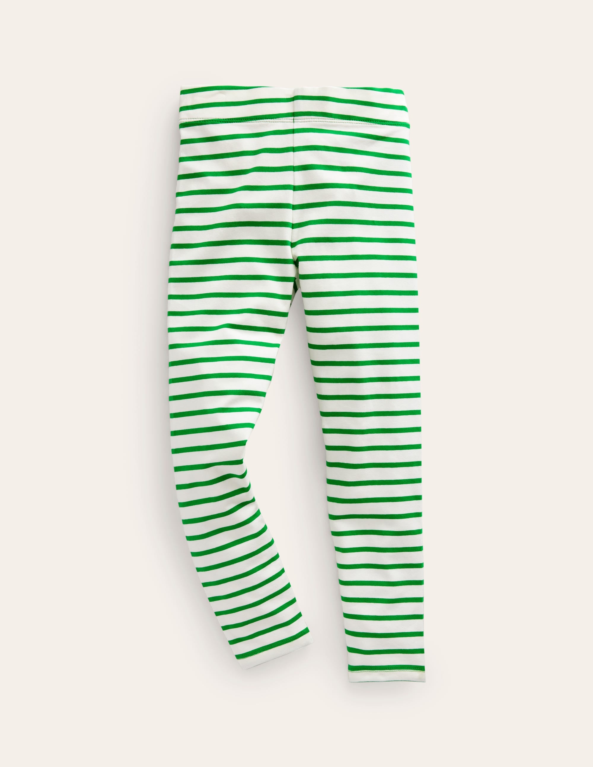 Fun Leggings-Green/Ivory - Image 1