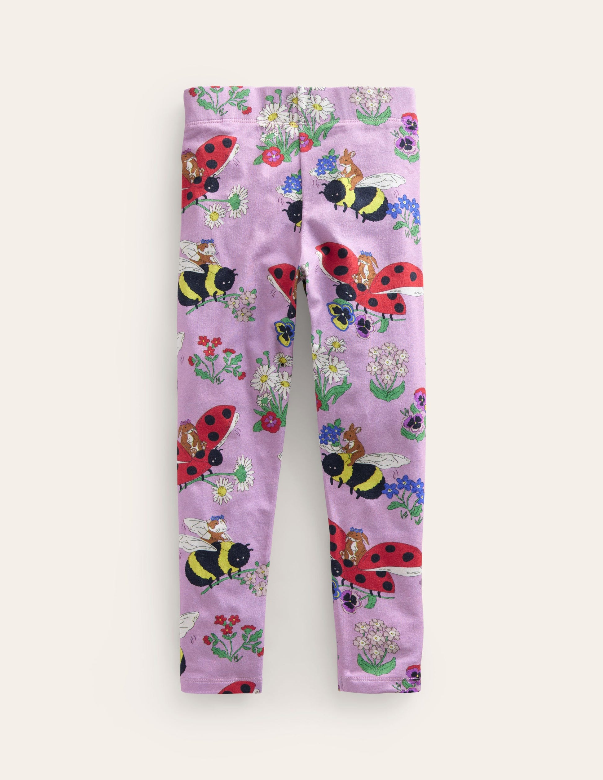 Fun Leggings-Sugared Almond Pink Meadows-2