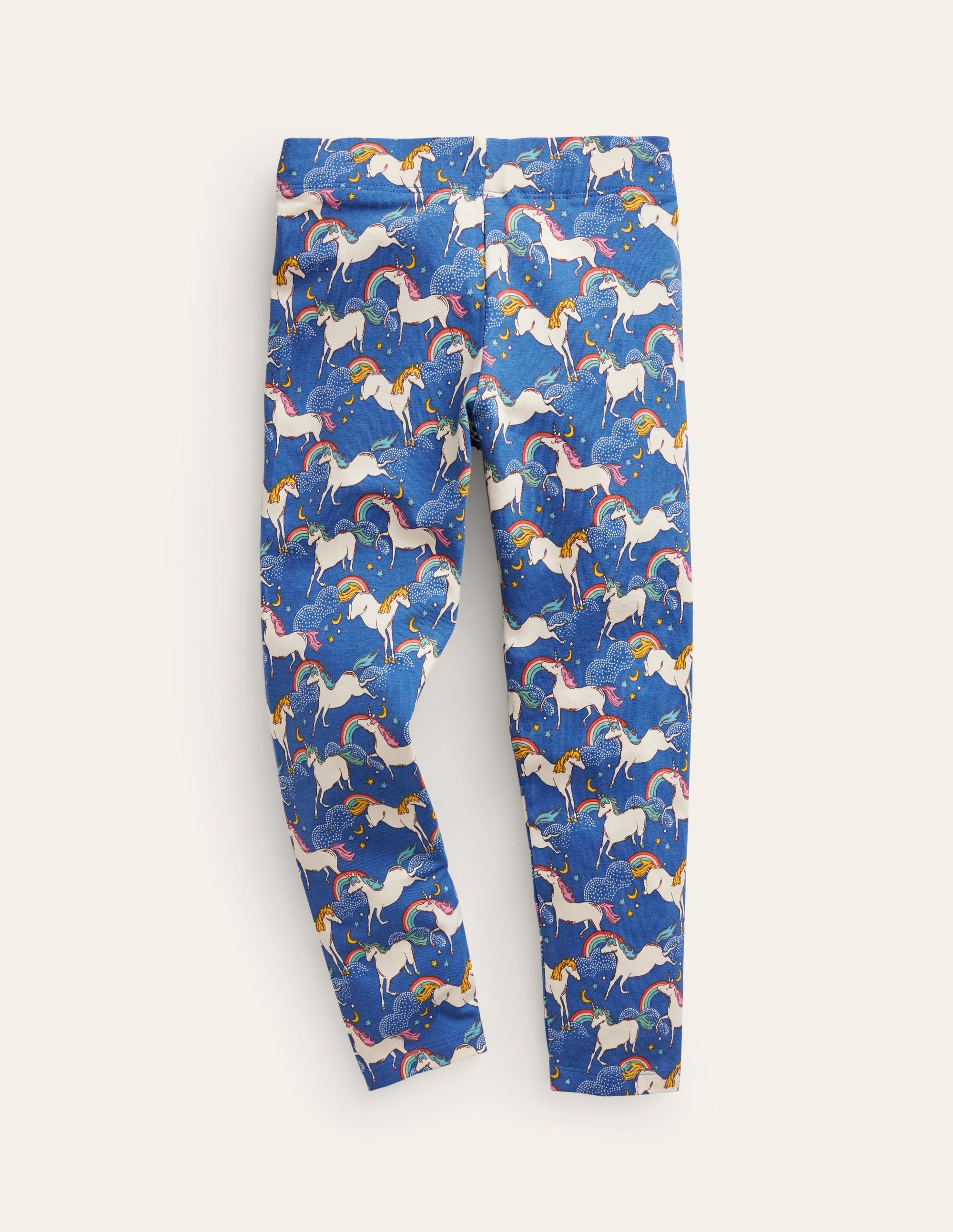 Fun Leggings-Bluejay Rainbow Unicorns - Image 1