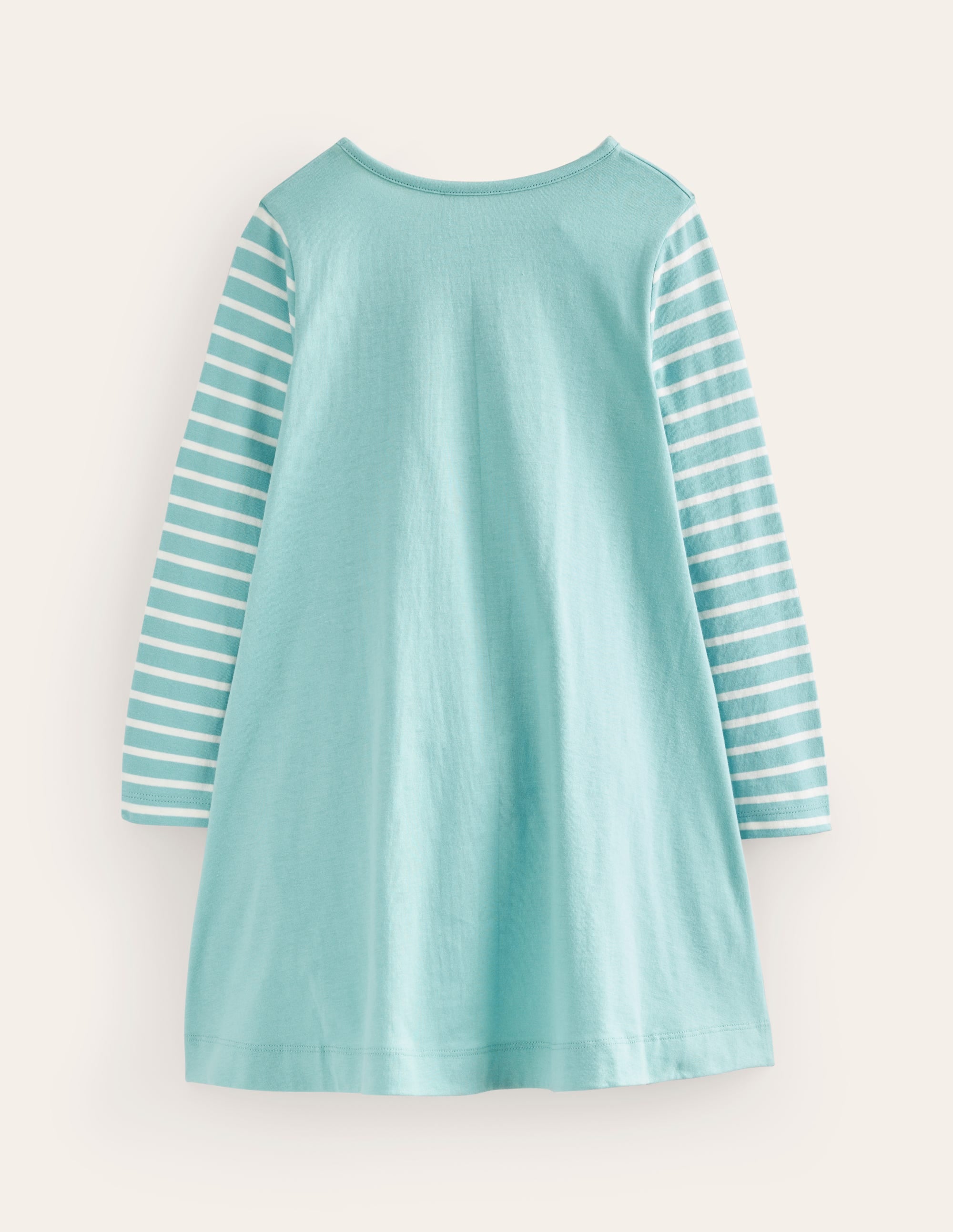 Big Appliqué Dress-Georgian Blue Bunny - Image 2