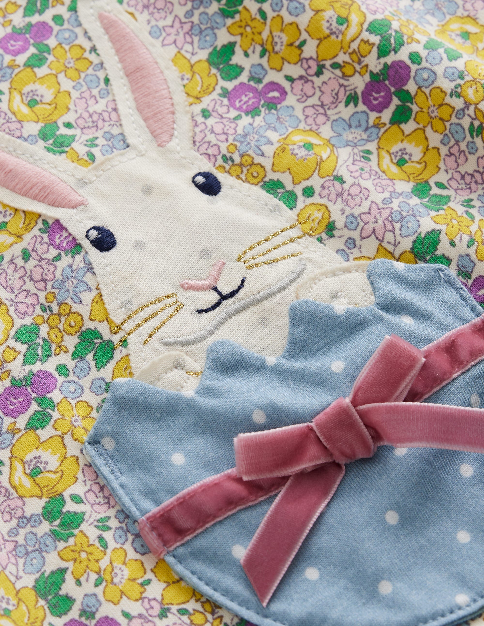 Appliqué Jersey Tunic-Spring Bloom Easter Eggs - Image 3