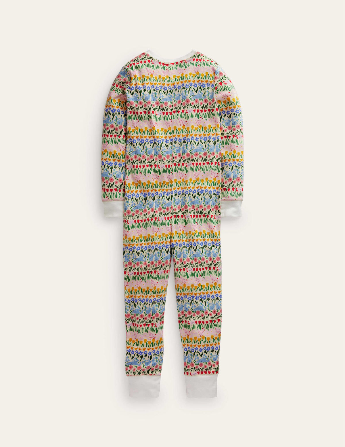 Snug All-In-One Pyjamas-Spring Time Floral-2