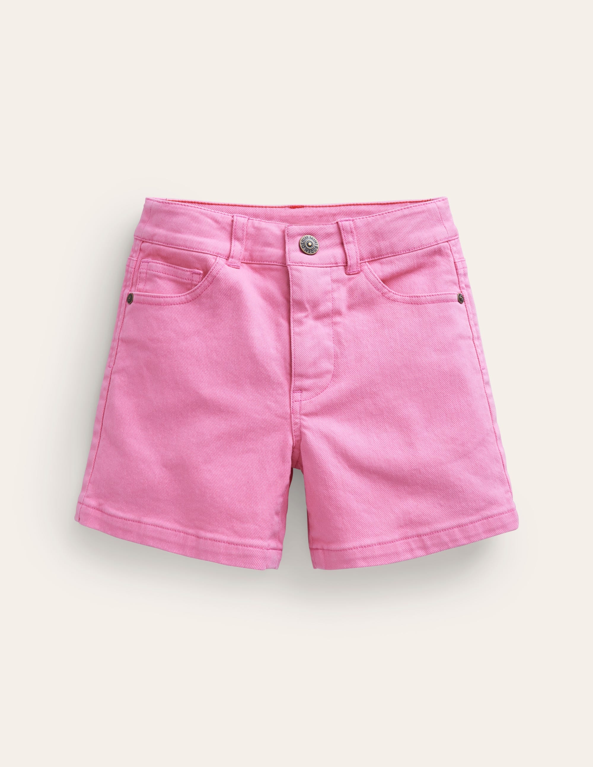 Denim Shorts-Strawberry Milkshake - Image 1